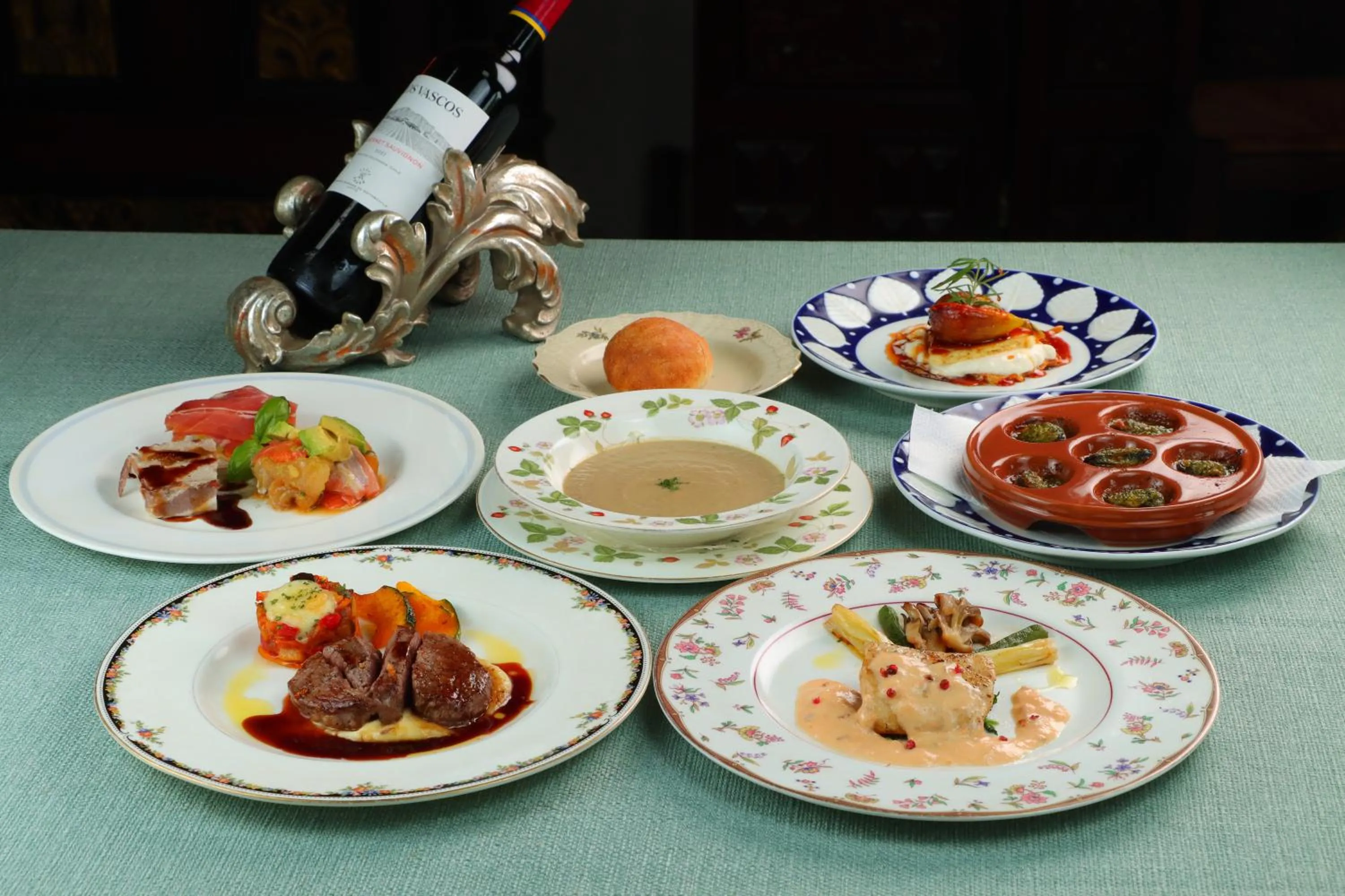 Food in Auberge Koyama