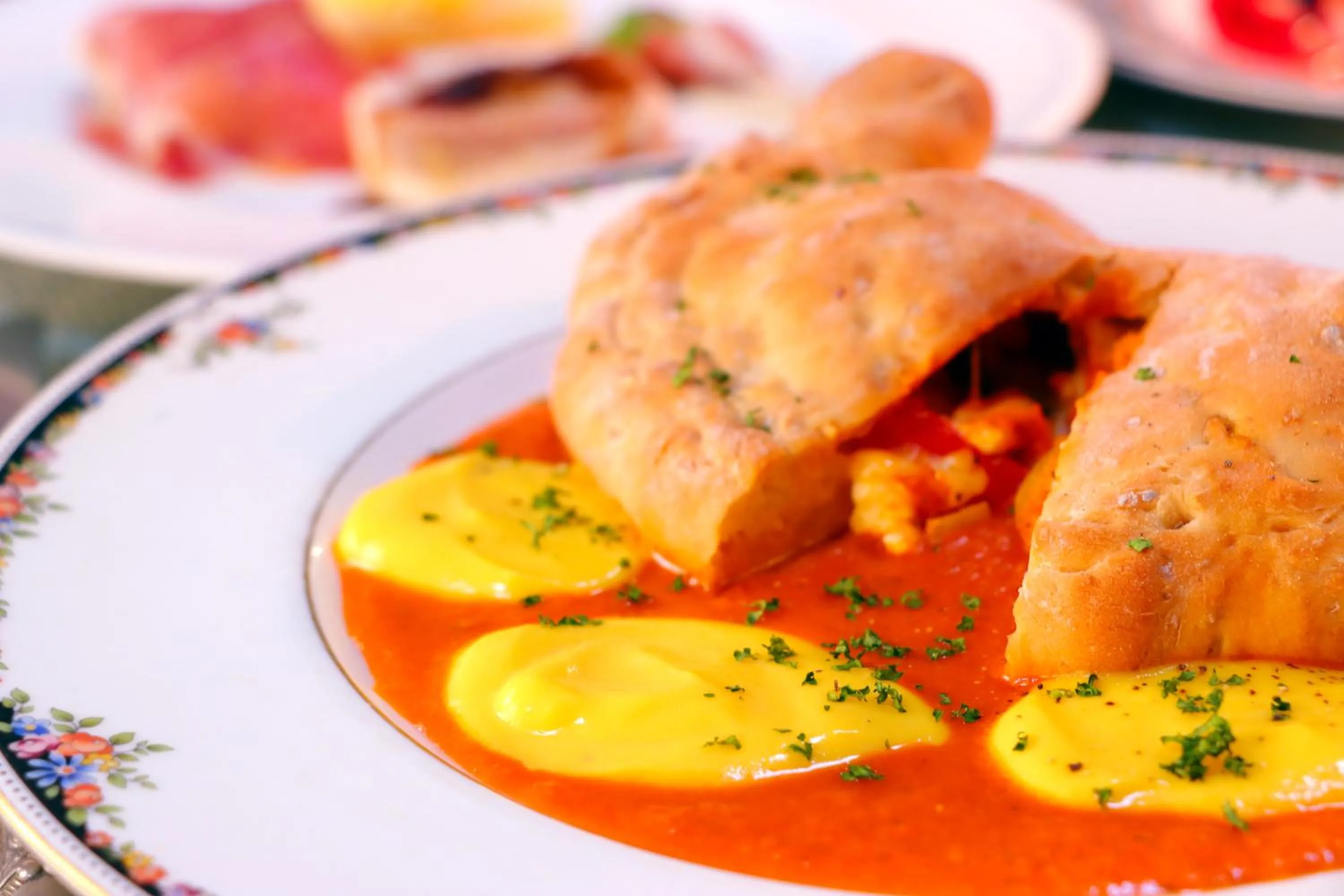 Dinner in Auberge Koyama