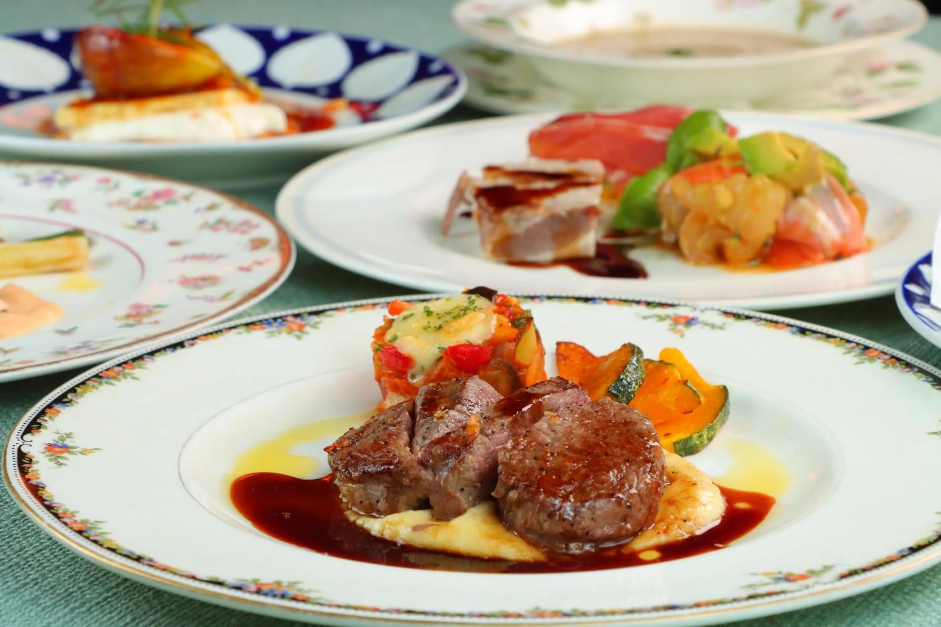 Dinner in Auberge Koyama