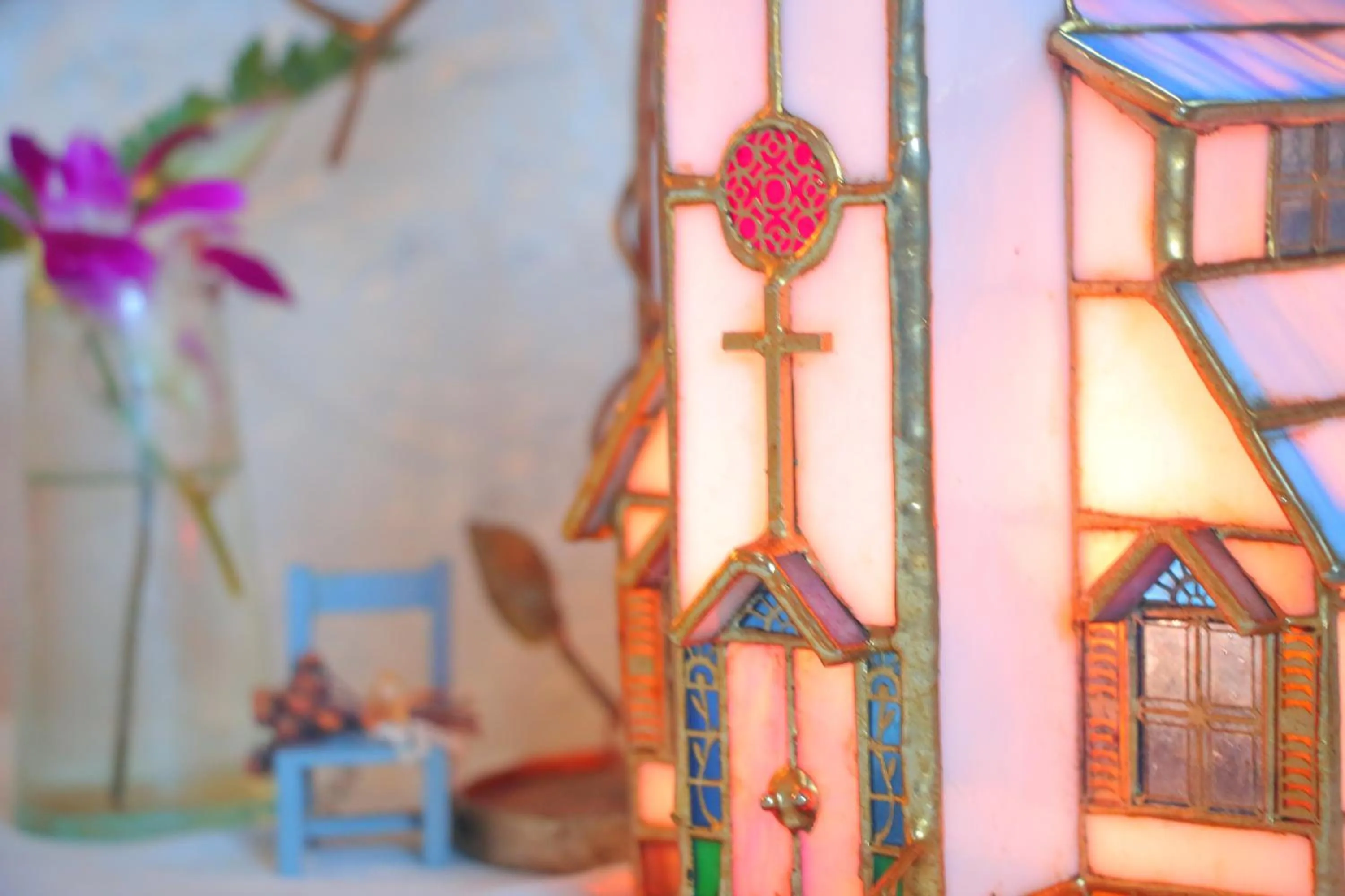 Decorative detail in Auberge Koyama