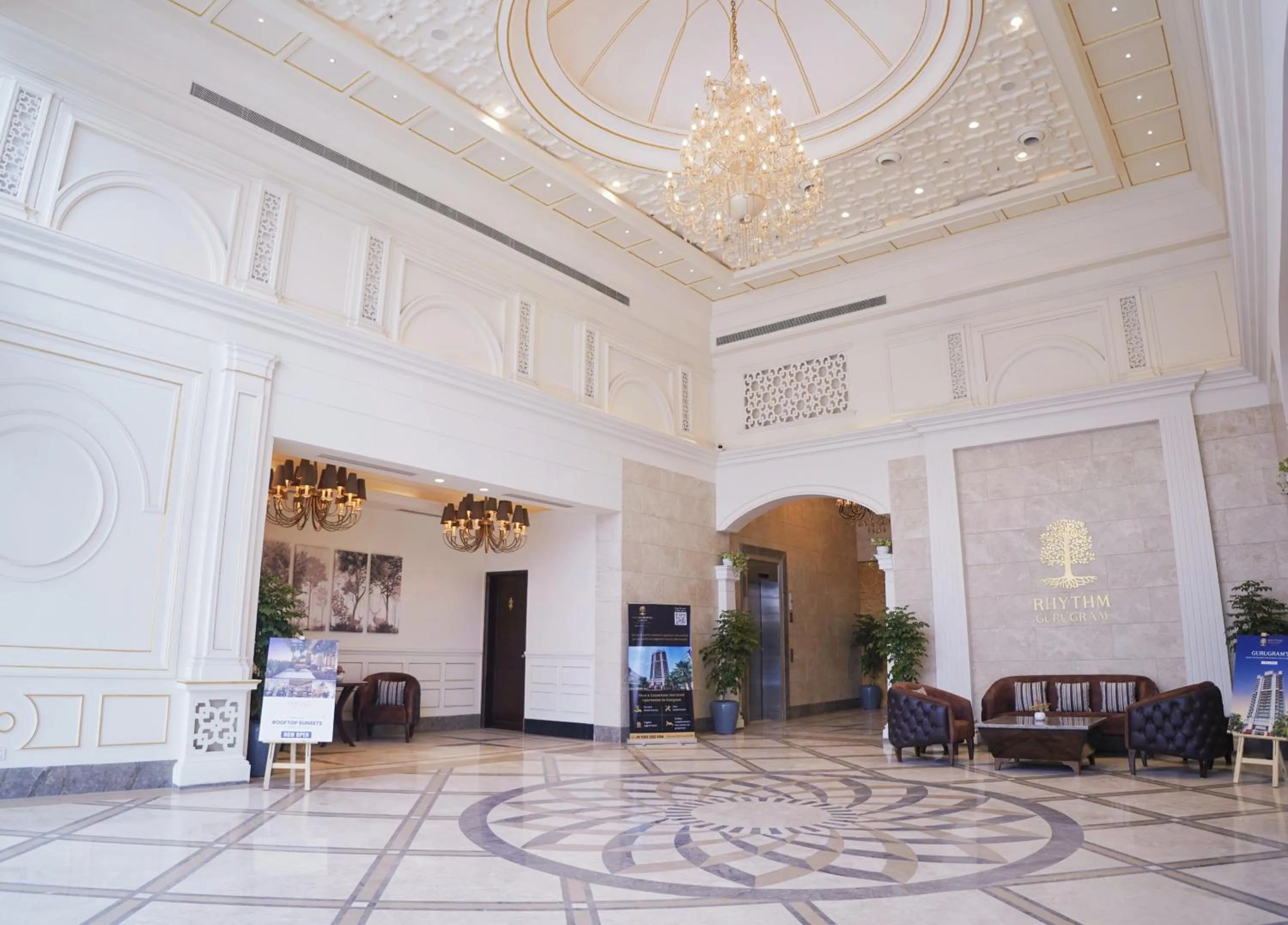 Facade/entrance in Rhythm Gurugram Hotel & Suites, Sohna Road