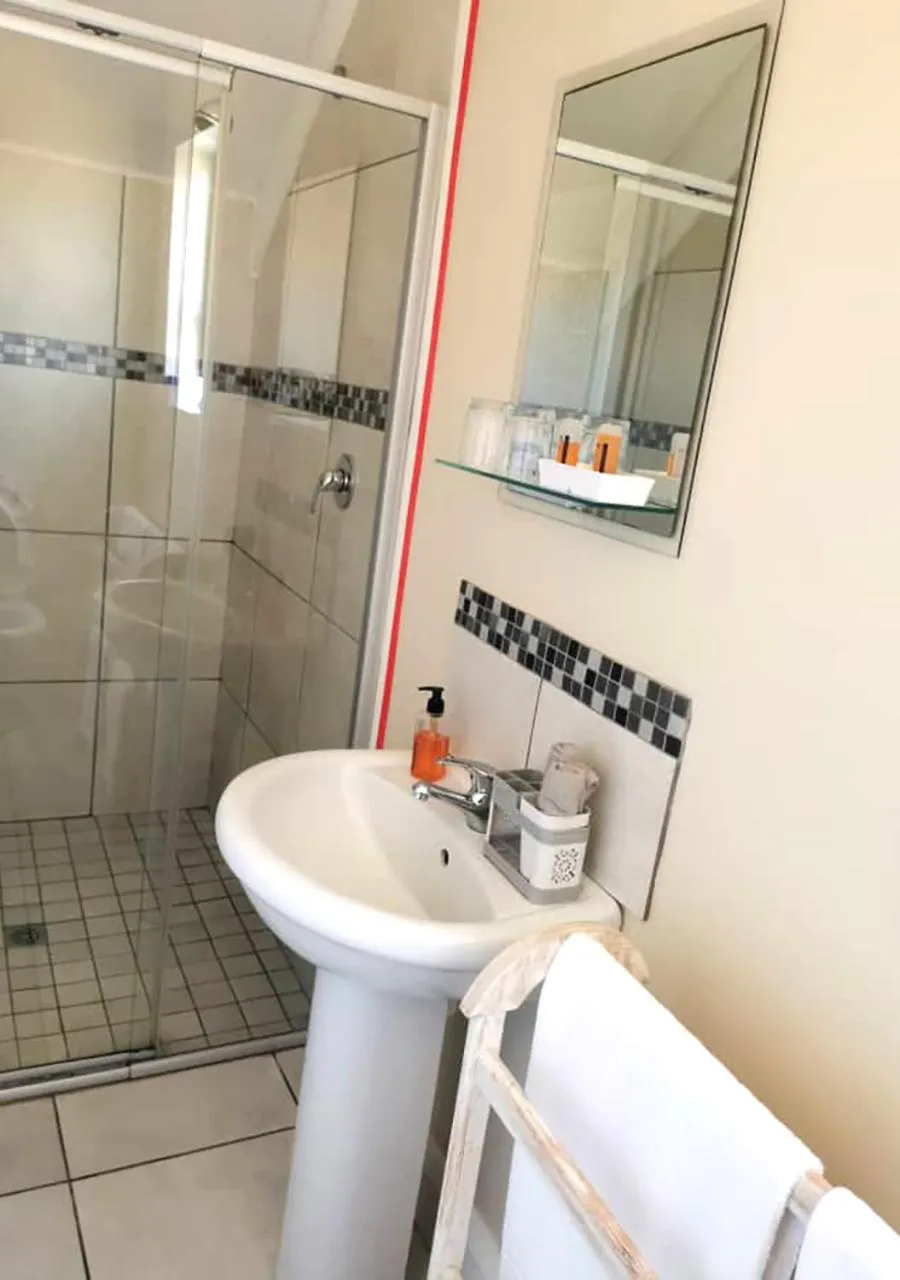 Shower in Tiffanys B & B,