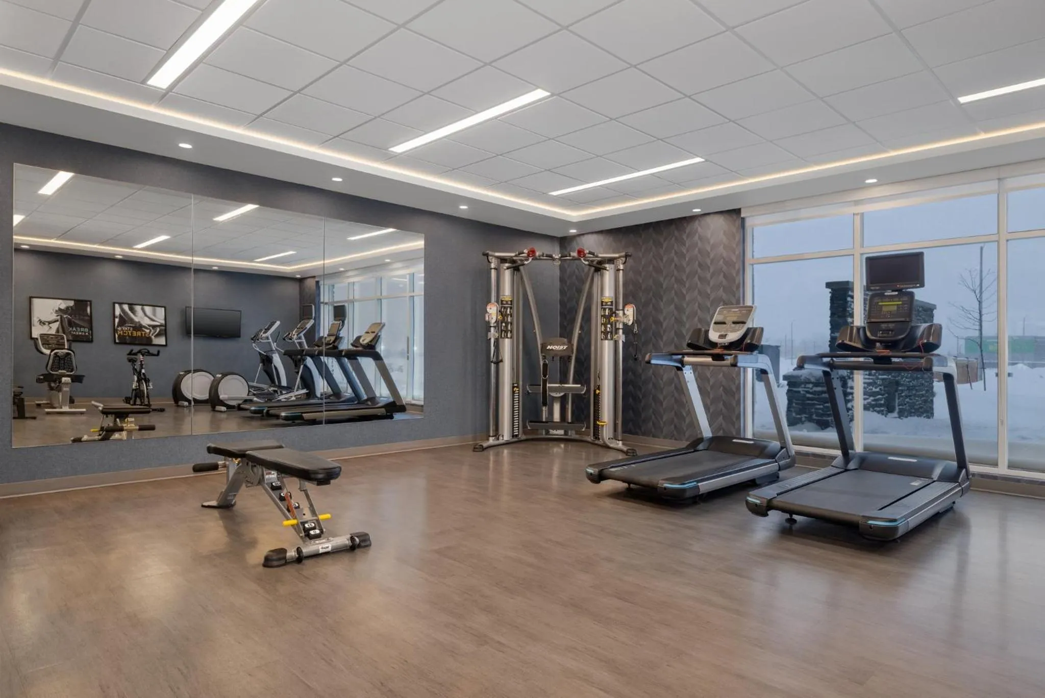 Fitness centre/facilities in Staybridge Suites Port Elgin by IHG