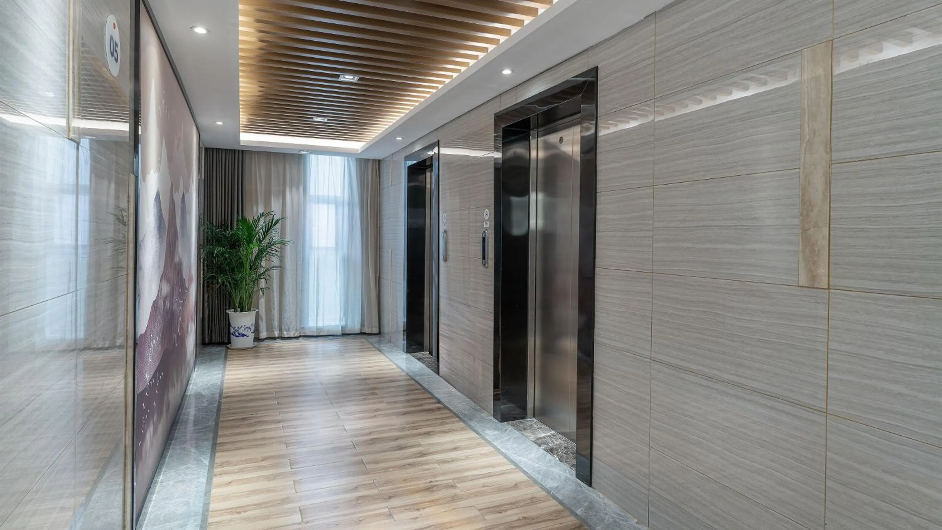 Lobby or reception in Holiday Inn Express Huangshi Cihu Lake by IHG