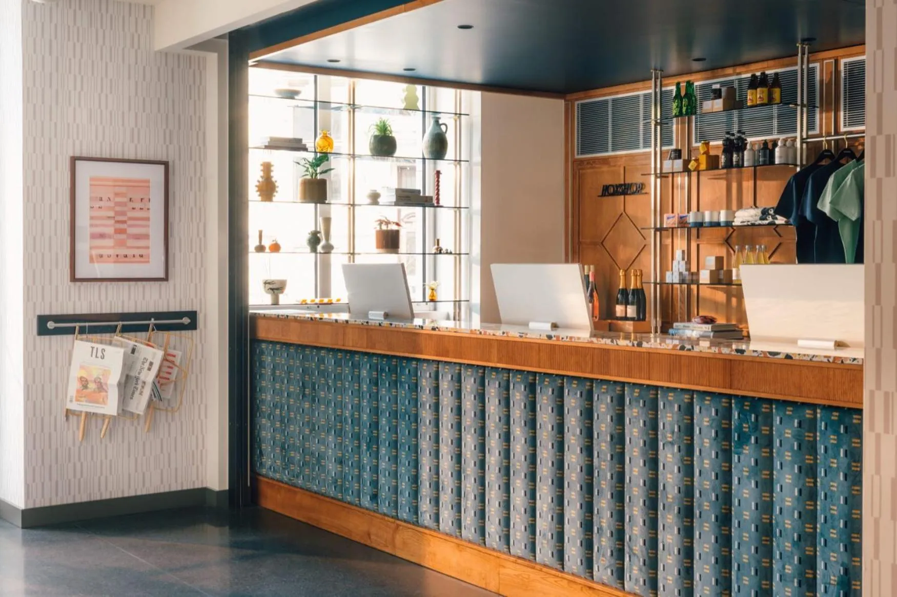 Lobby or reception in The Hoxton Vienna