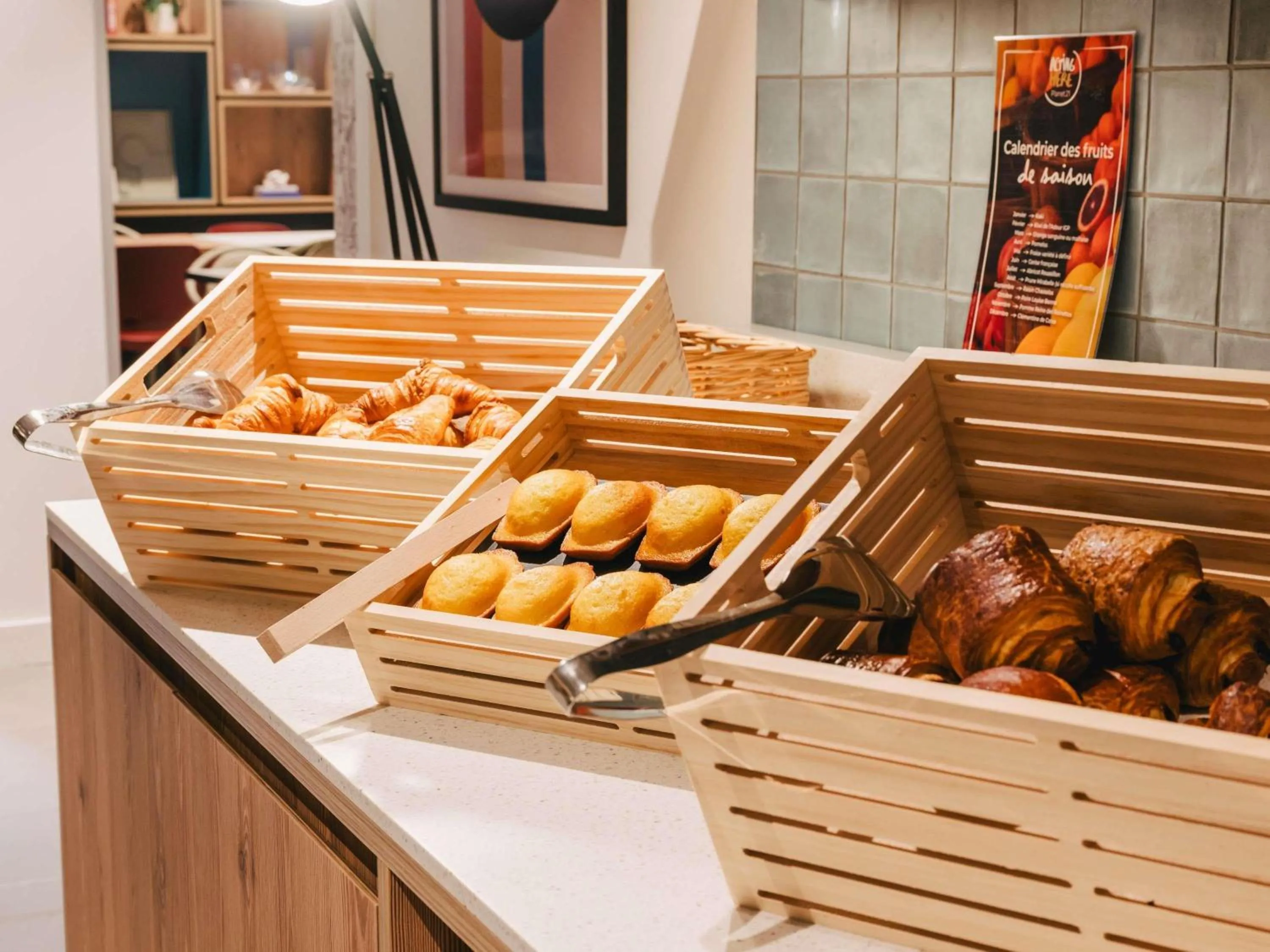 Breakfast in ibis Rouen Centre Rive Droite Pasteur