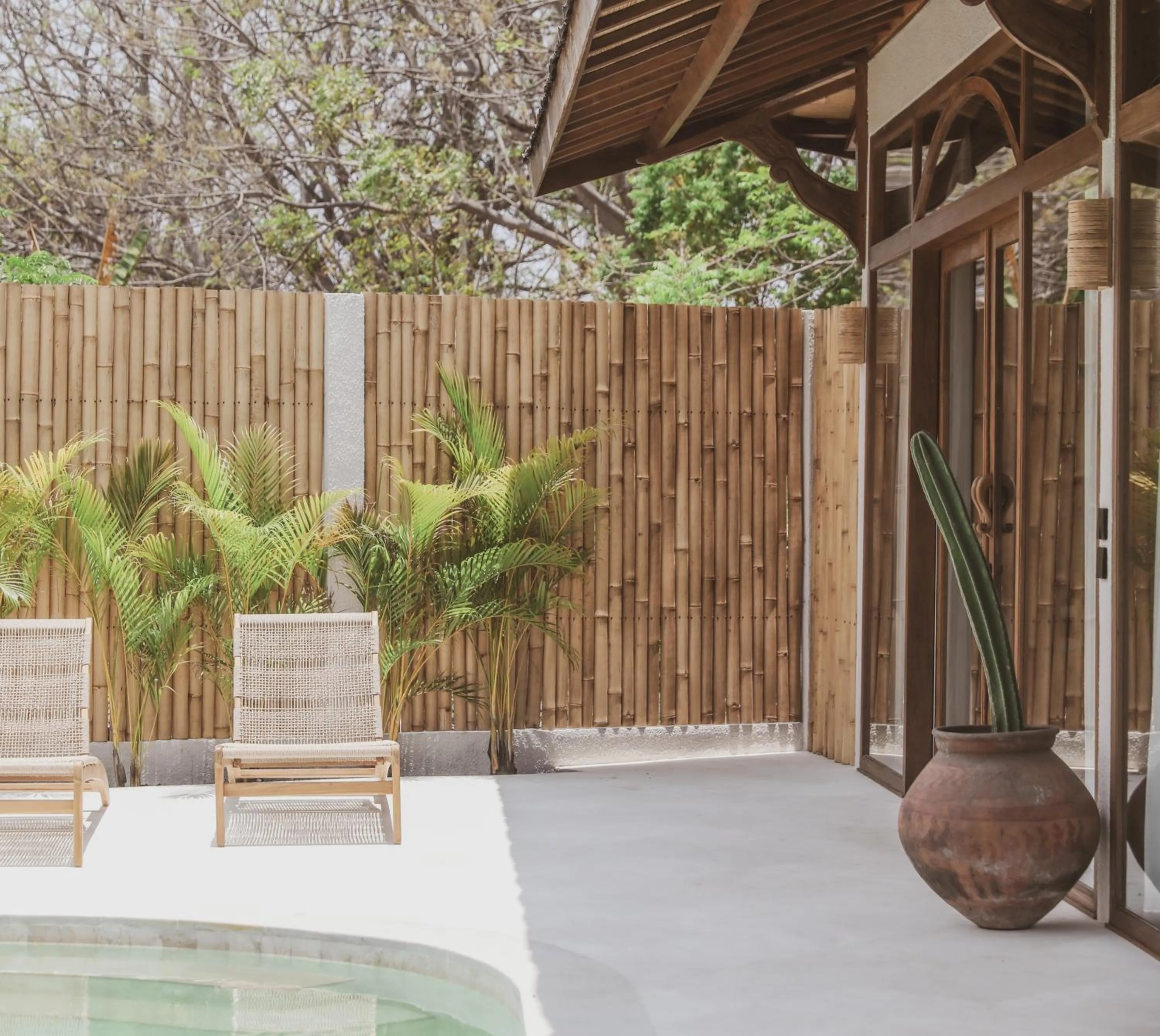 Patio in Kalyana Villa Gili Air