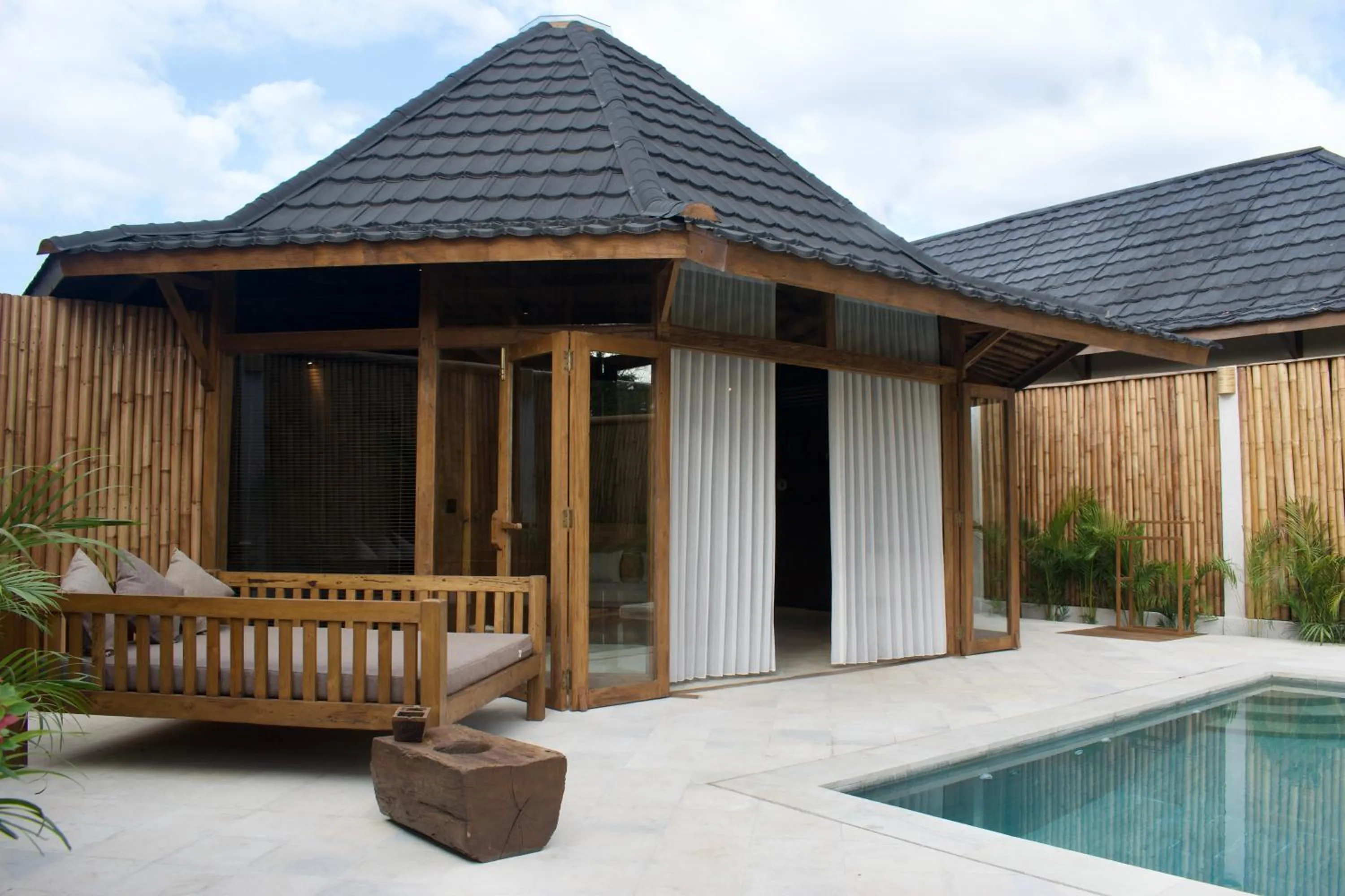 Patio in Kalyana Villa Gili Air