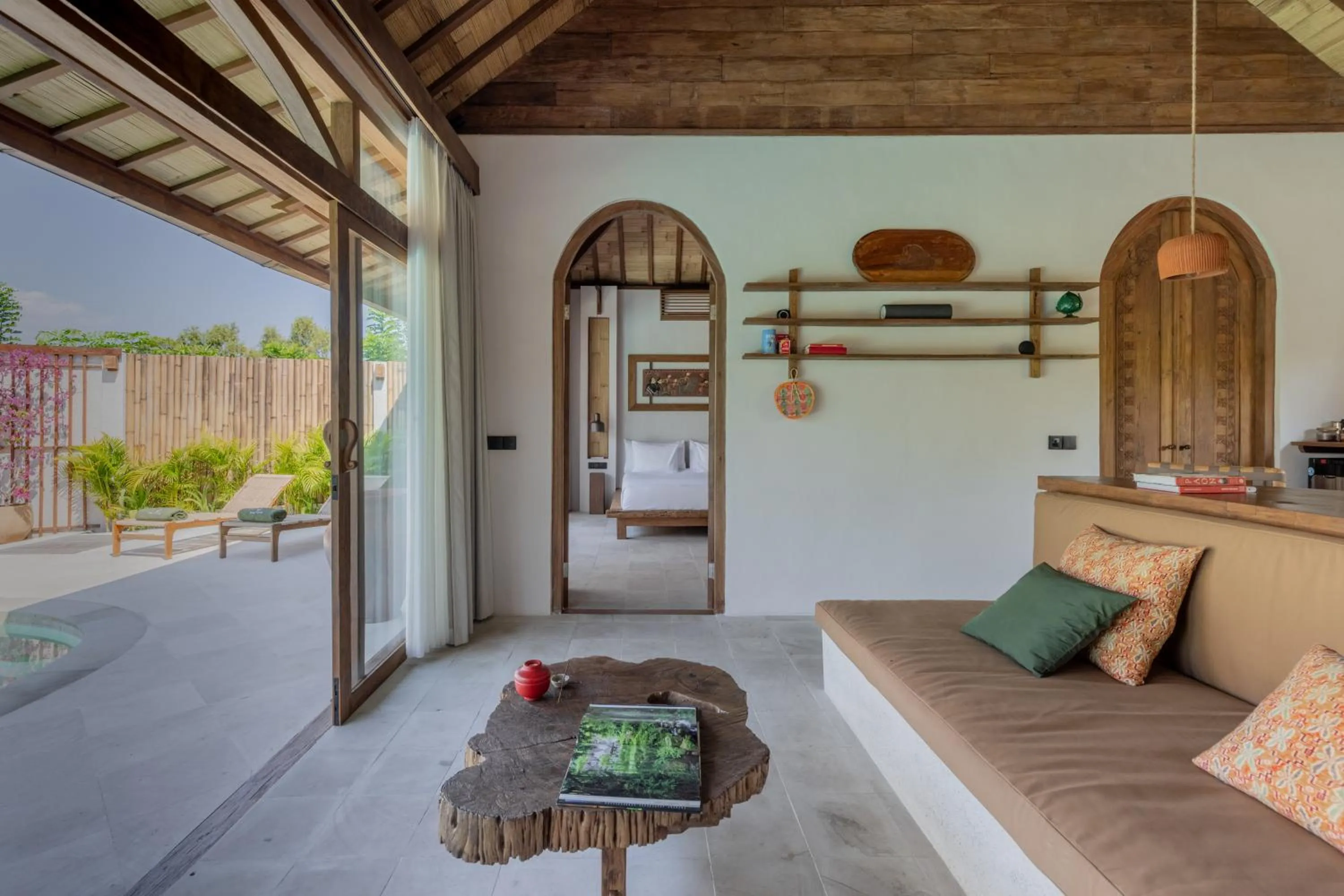 Living room in Kalyana Villa Gili Air