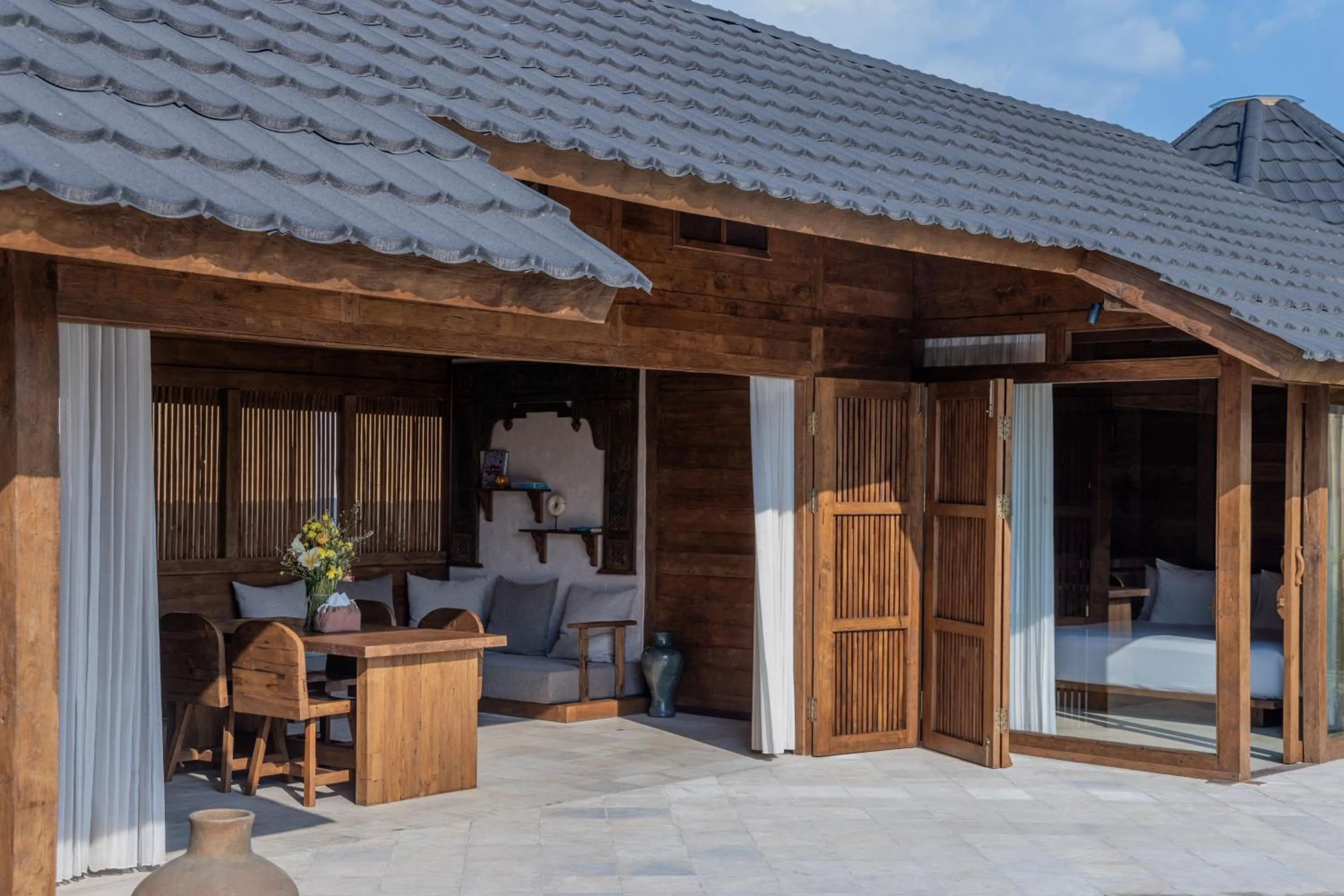 Patio in Kalyana Villa Gili Air