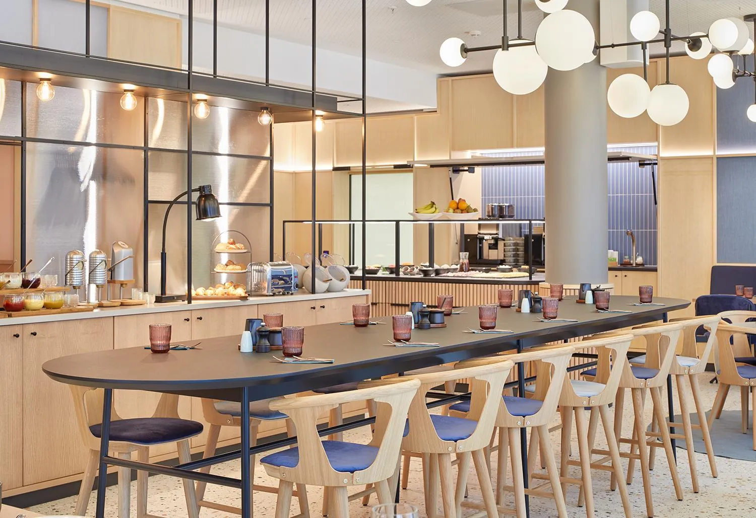 Breakfast in Novotel Hamburg Central Station