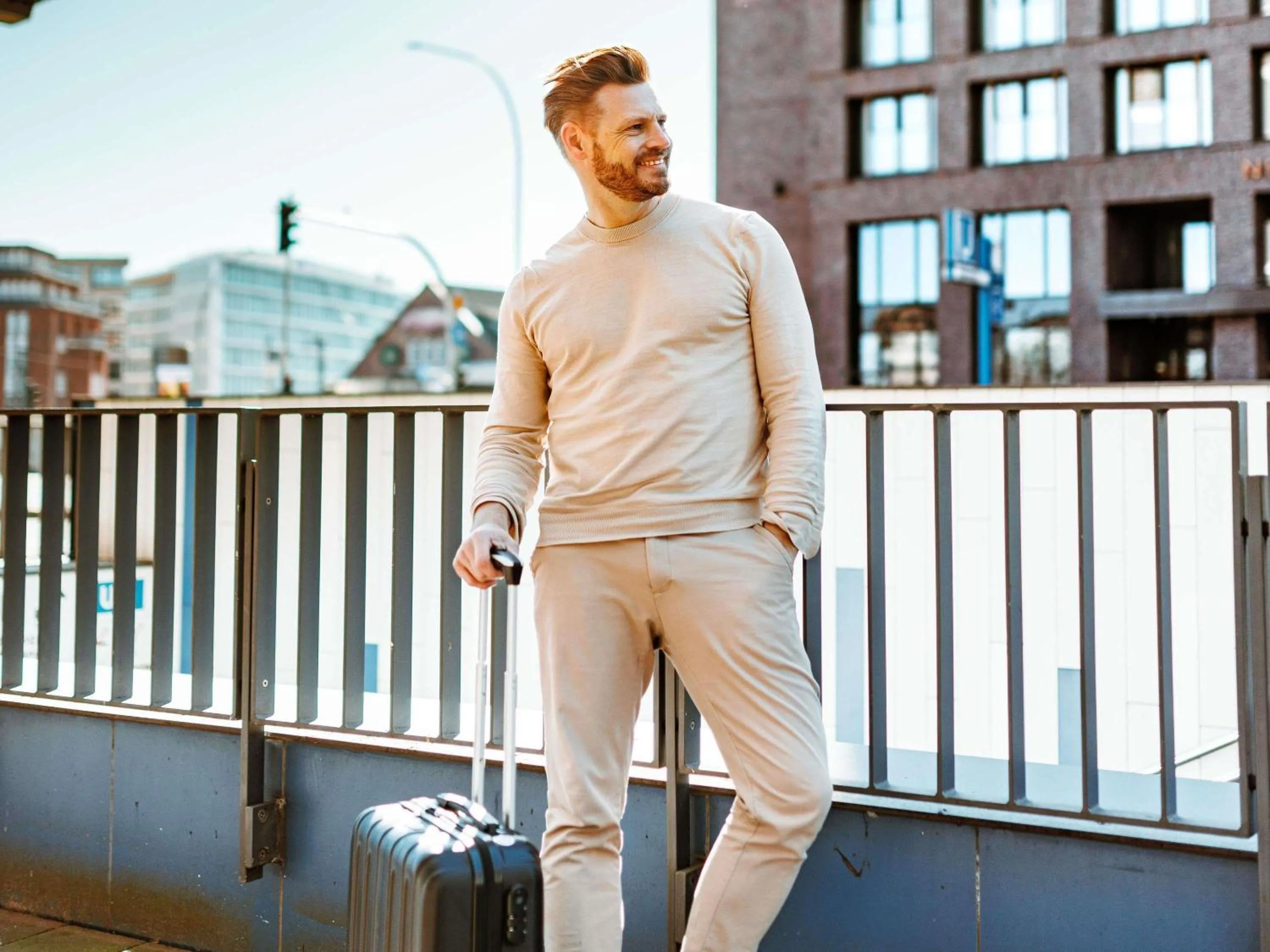 Property building in Novotel Hamburg Central Station