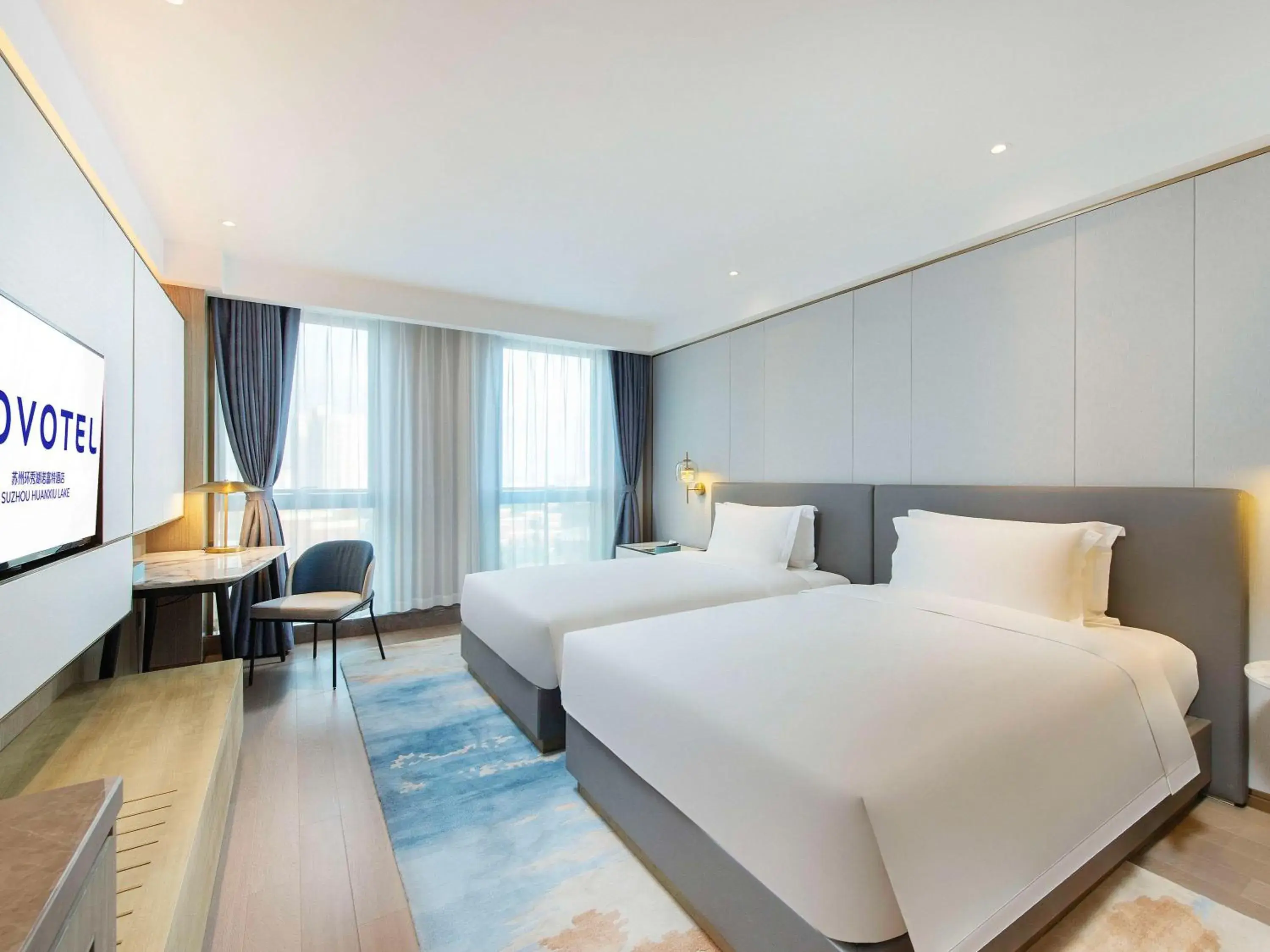 Superior Twin Room in Novotel Suzhou Huanxiu Lake Superior Twin Room in Novotel Suzhou Huanxiu Lake