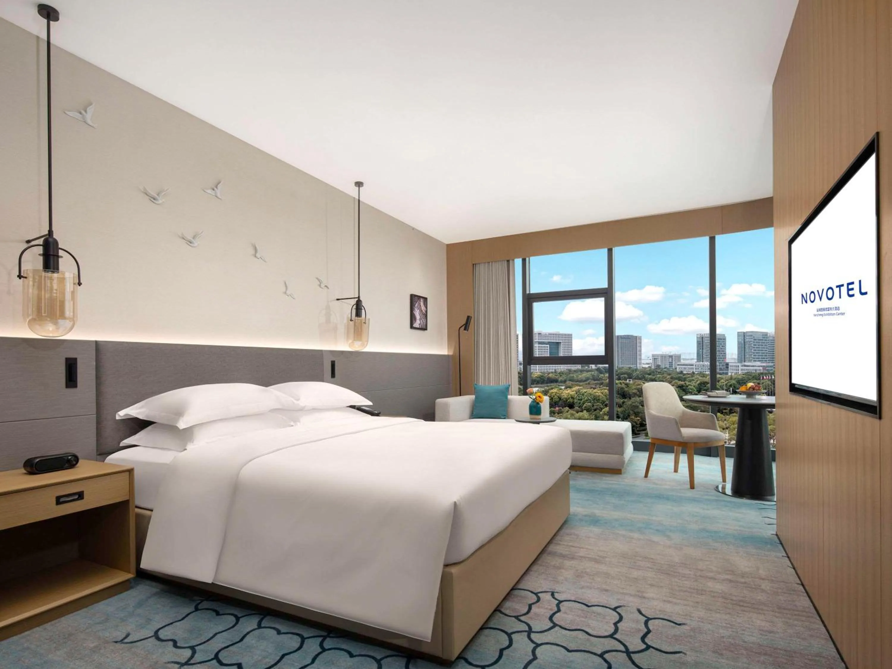Bedroom in Novotel Yancheng Exhibition Center