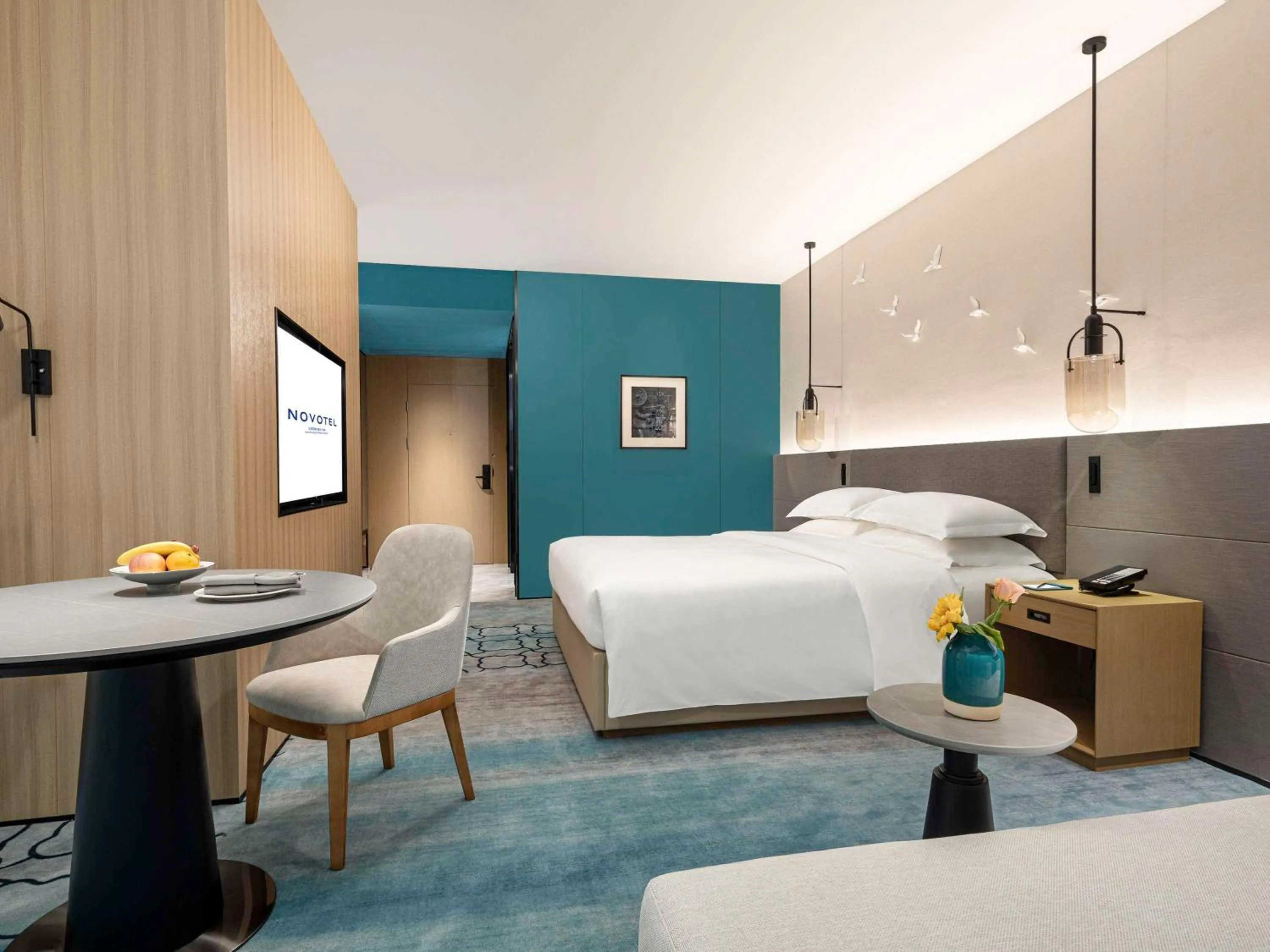 Bedroom in Novotel Yancheng Exhibition Center