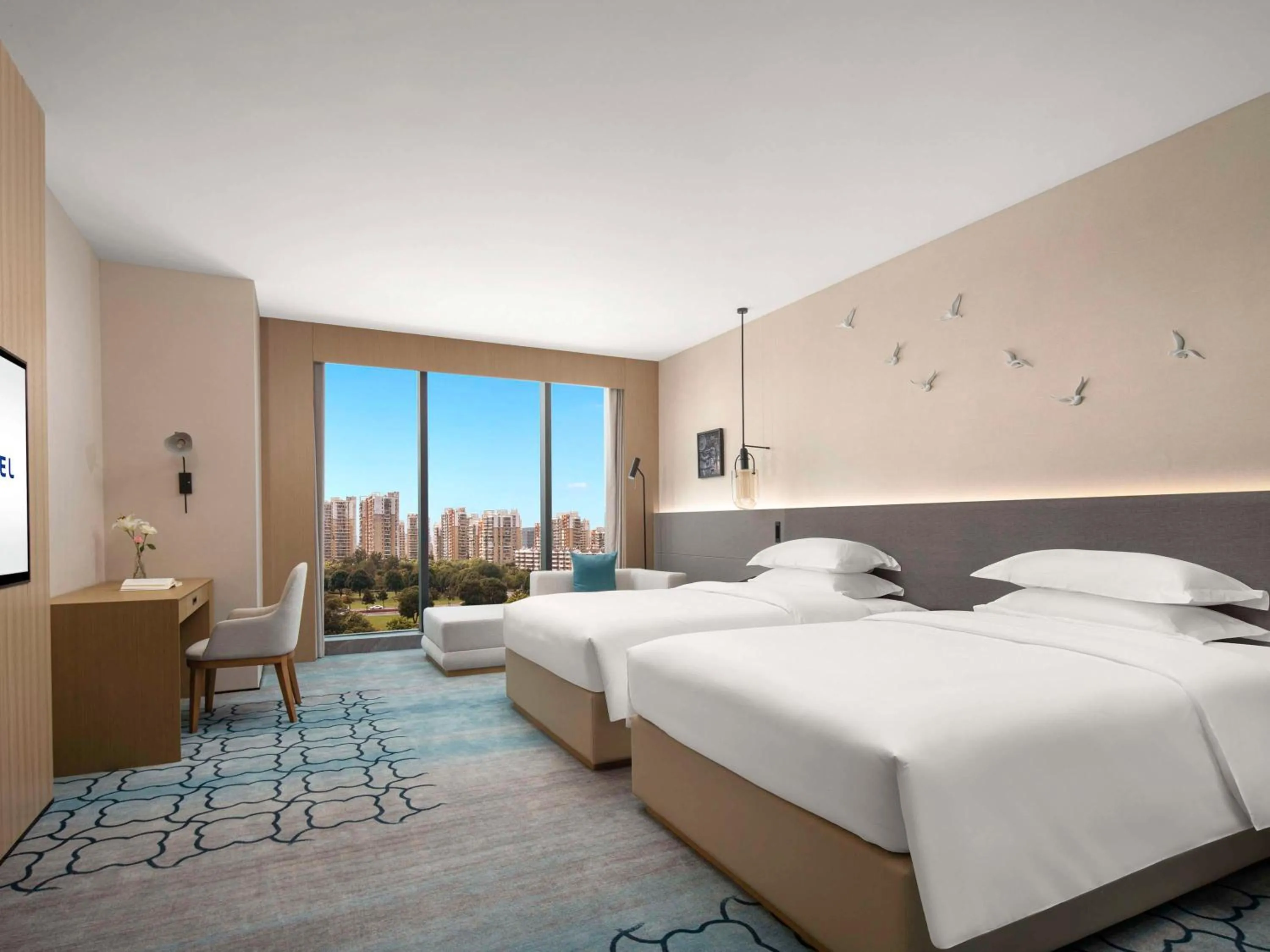 Bedroom in Novotel Yancheng Exhibition Center