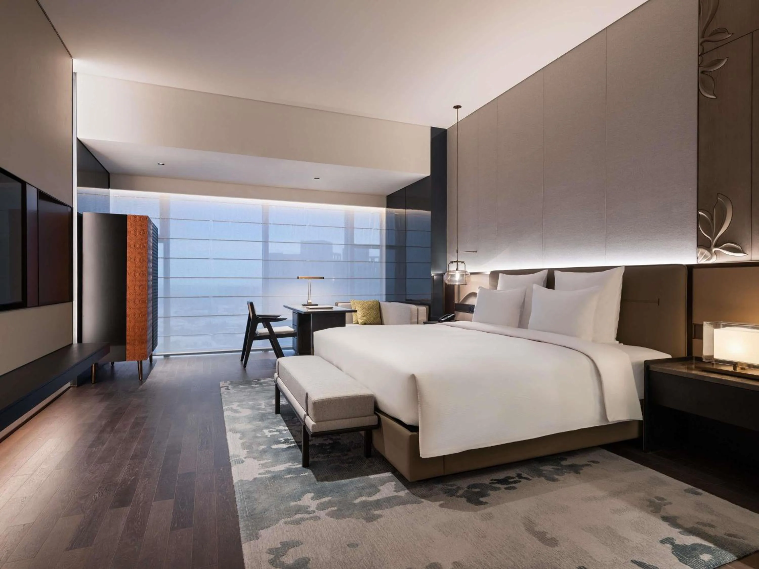 Bedroom, Bed in Pullman Quanzhou Shuitou