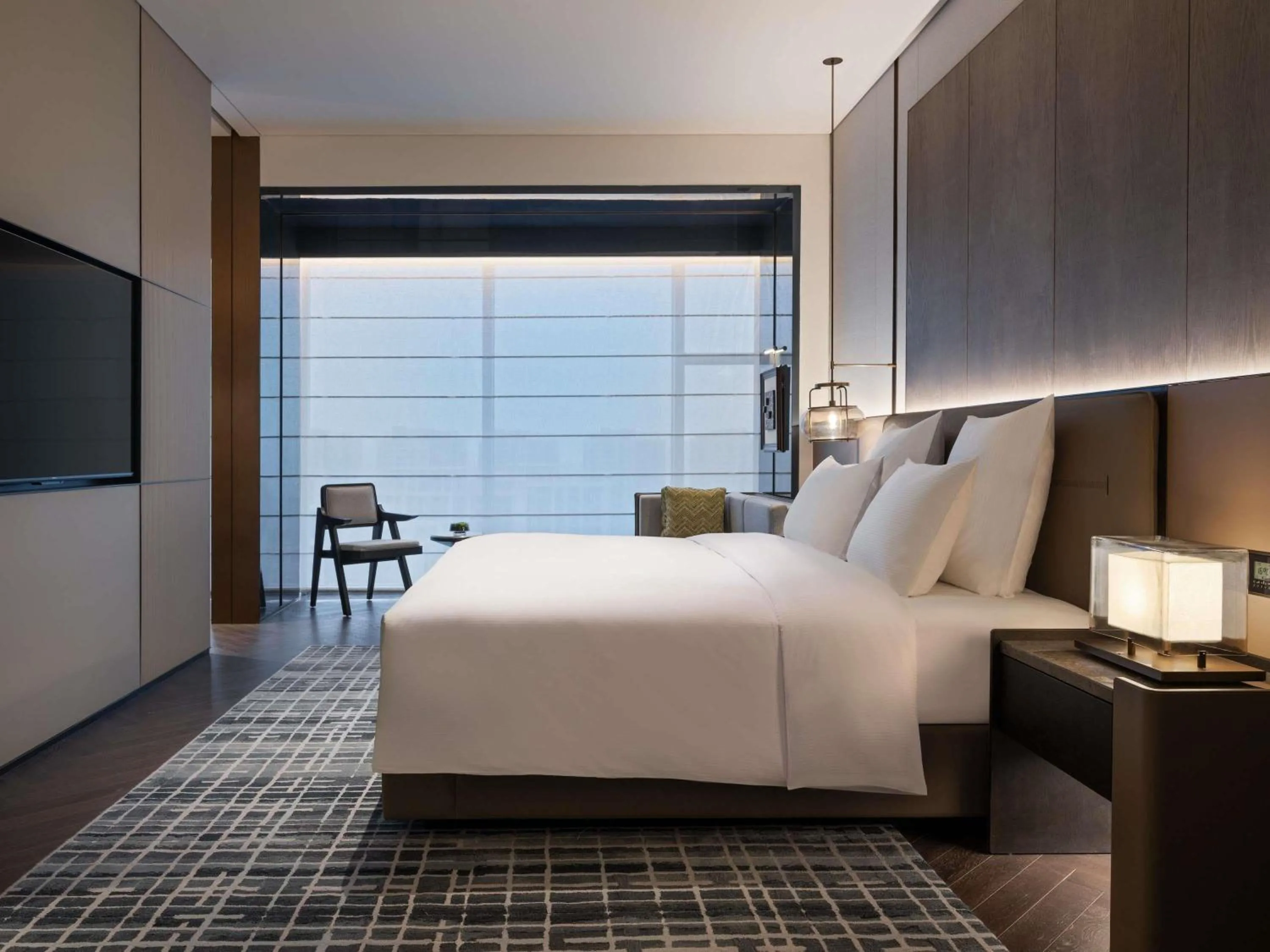 Bedroom, Bed in Pullman Quanzhou Shuitou