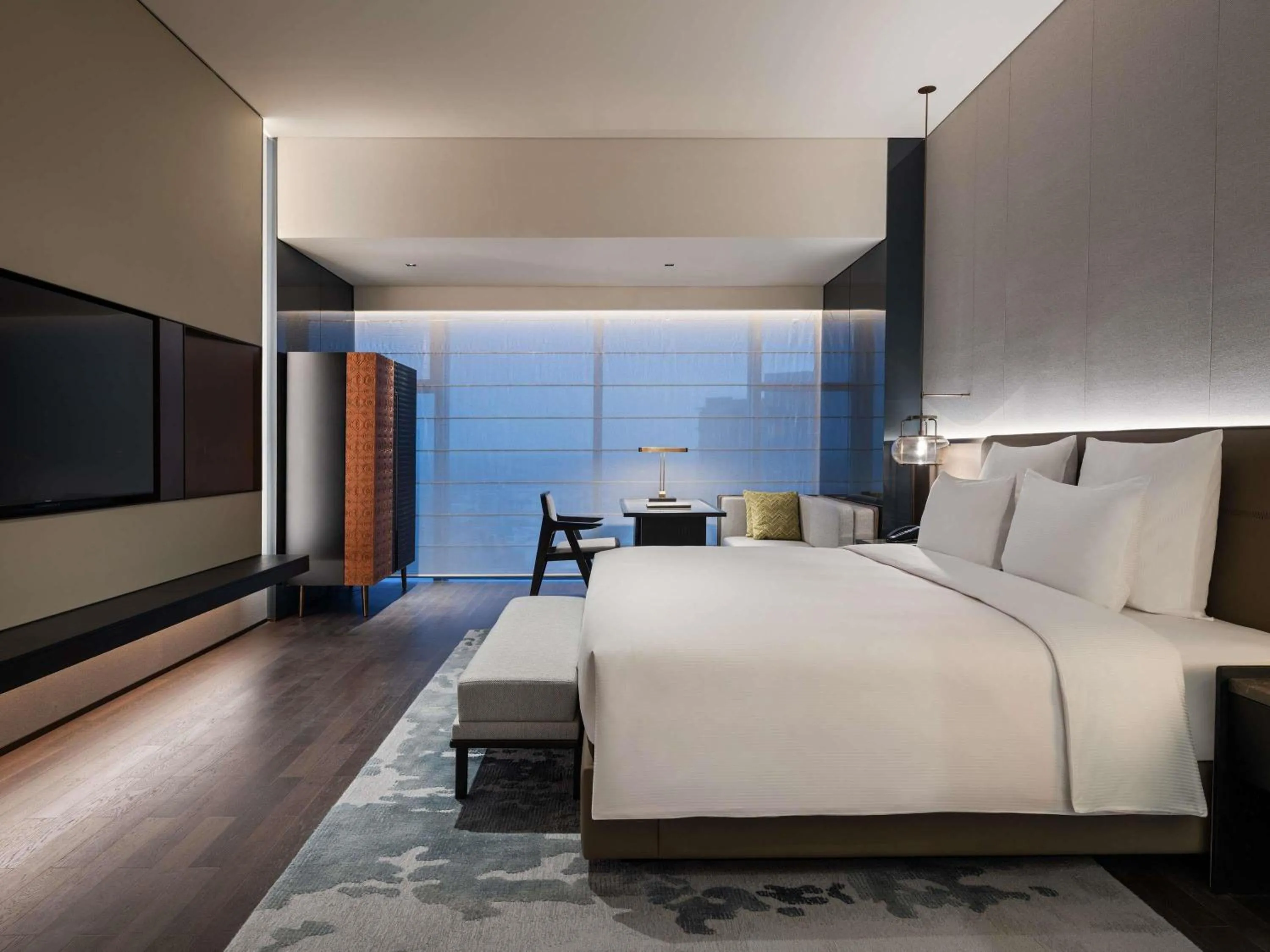 Bedroom, Bed in Pullman Quanzhou Shuitou