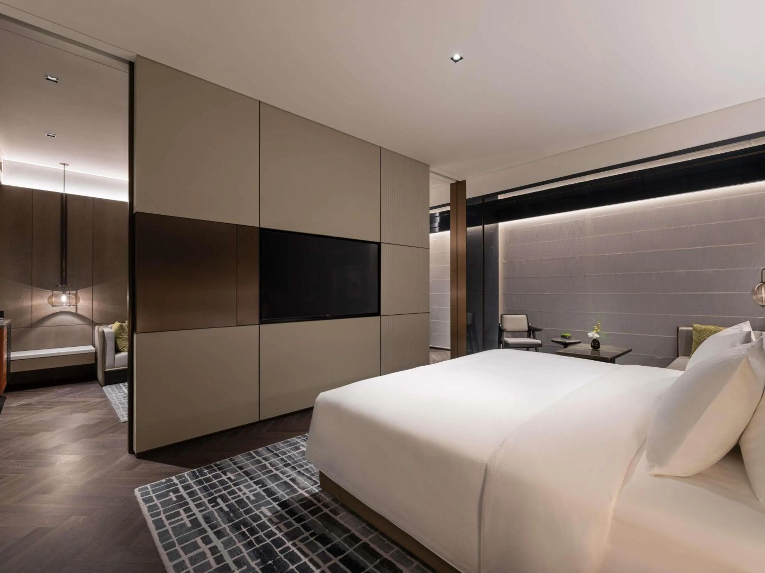 Bedroom, Bed in Pullman Quanzhou Shuitou