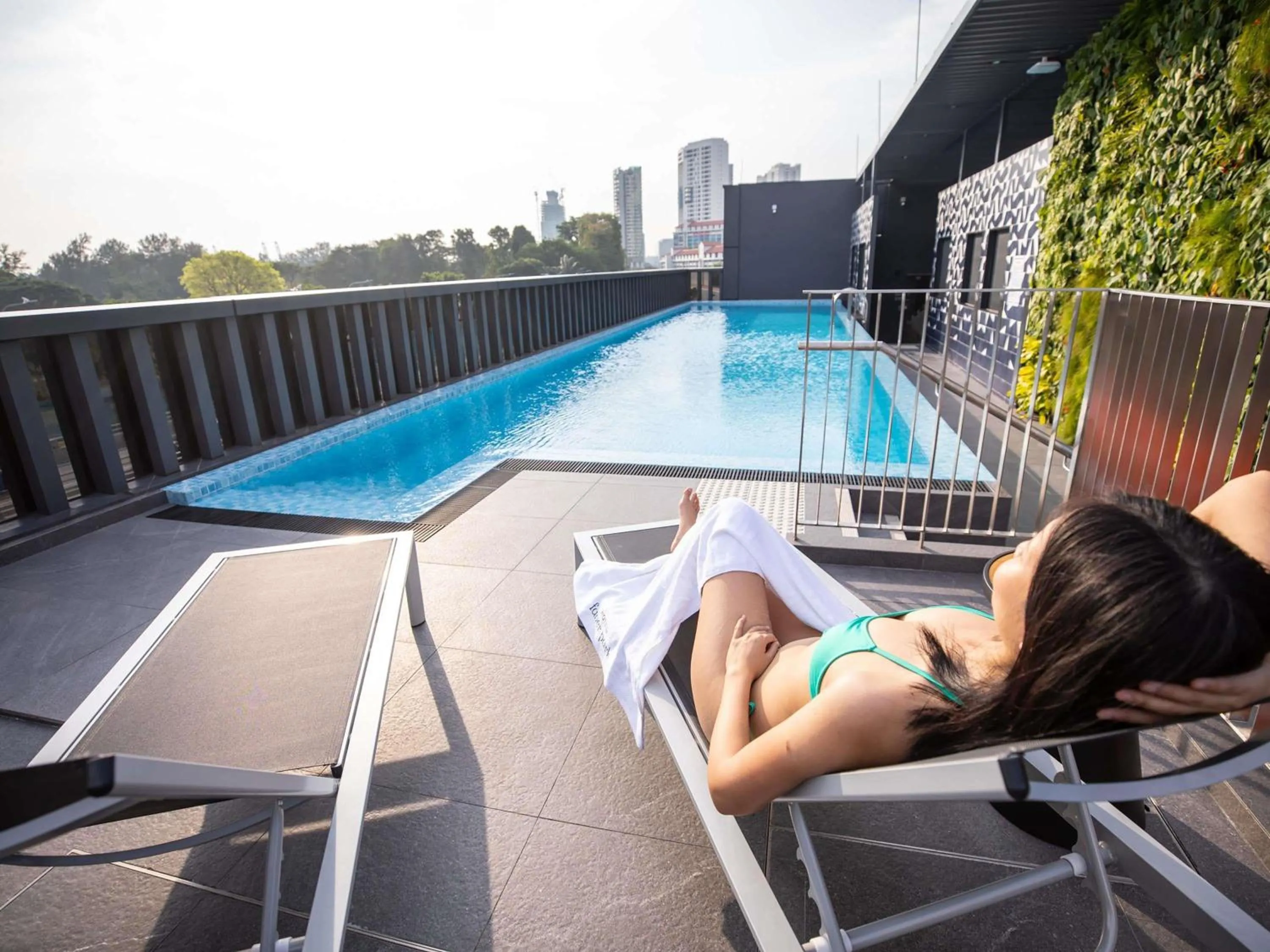 Pool view in Hotel Faber Park Singapore - Handwritten Collection