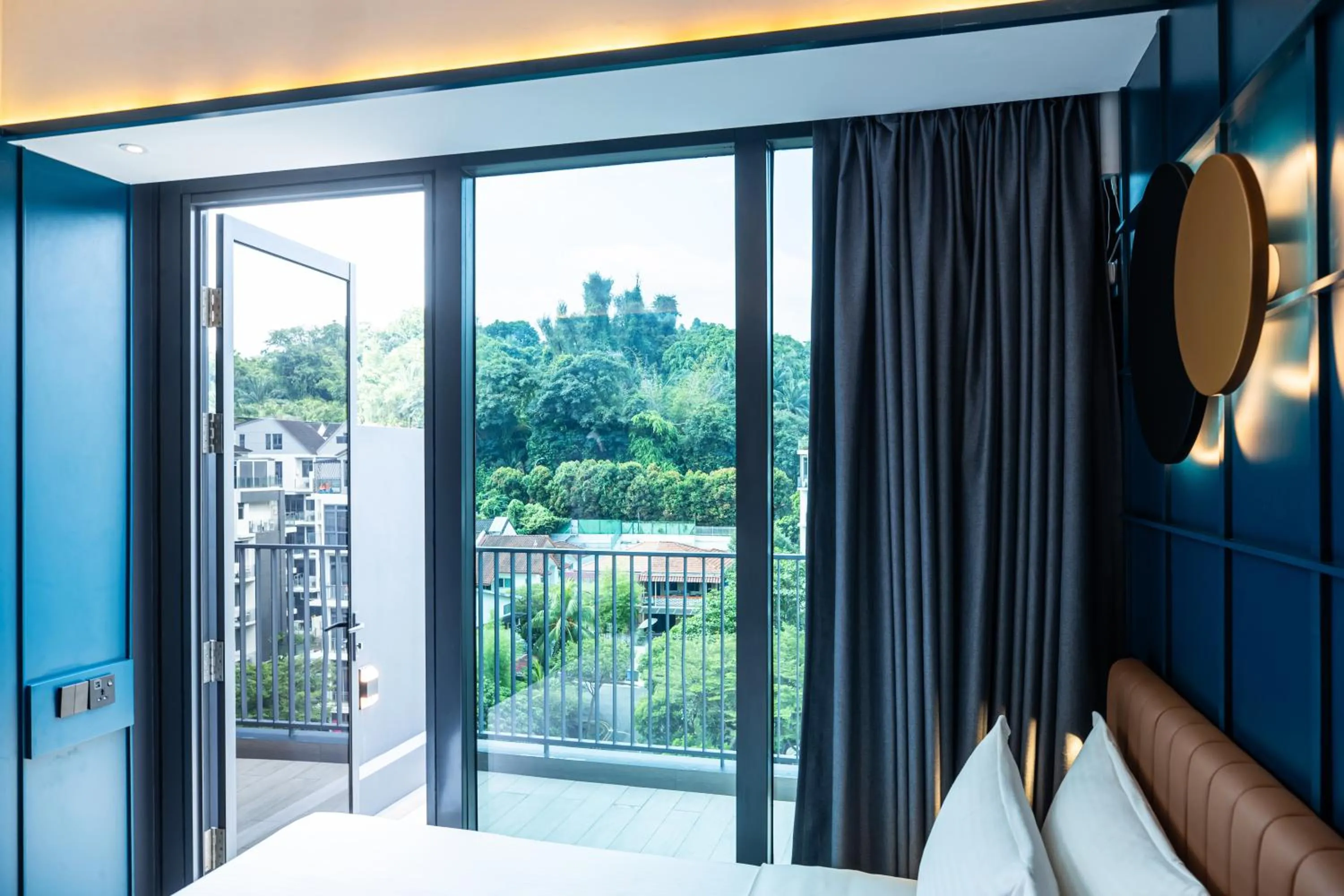 View (from property/room), Bed in Hotel Faber Park Singapore - Handwritten Collection