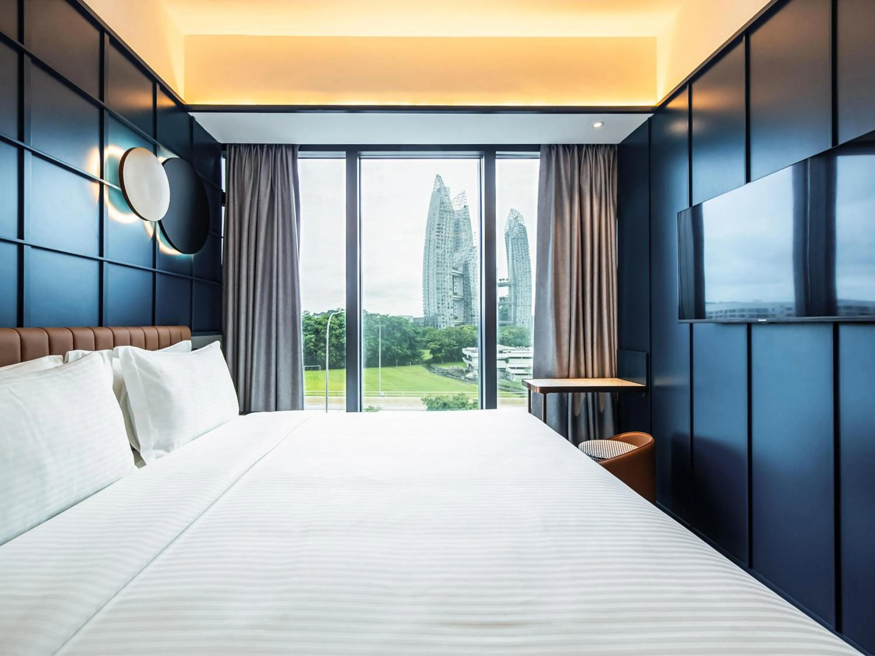 Bedroom, Bed in Hotel Faber Park Singapore - Handwritten Collection