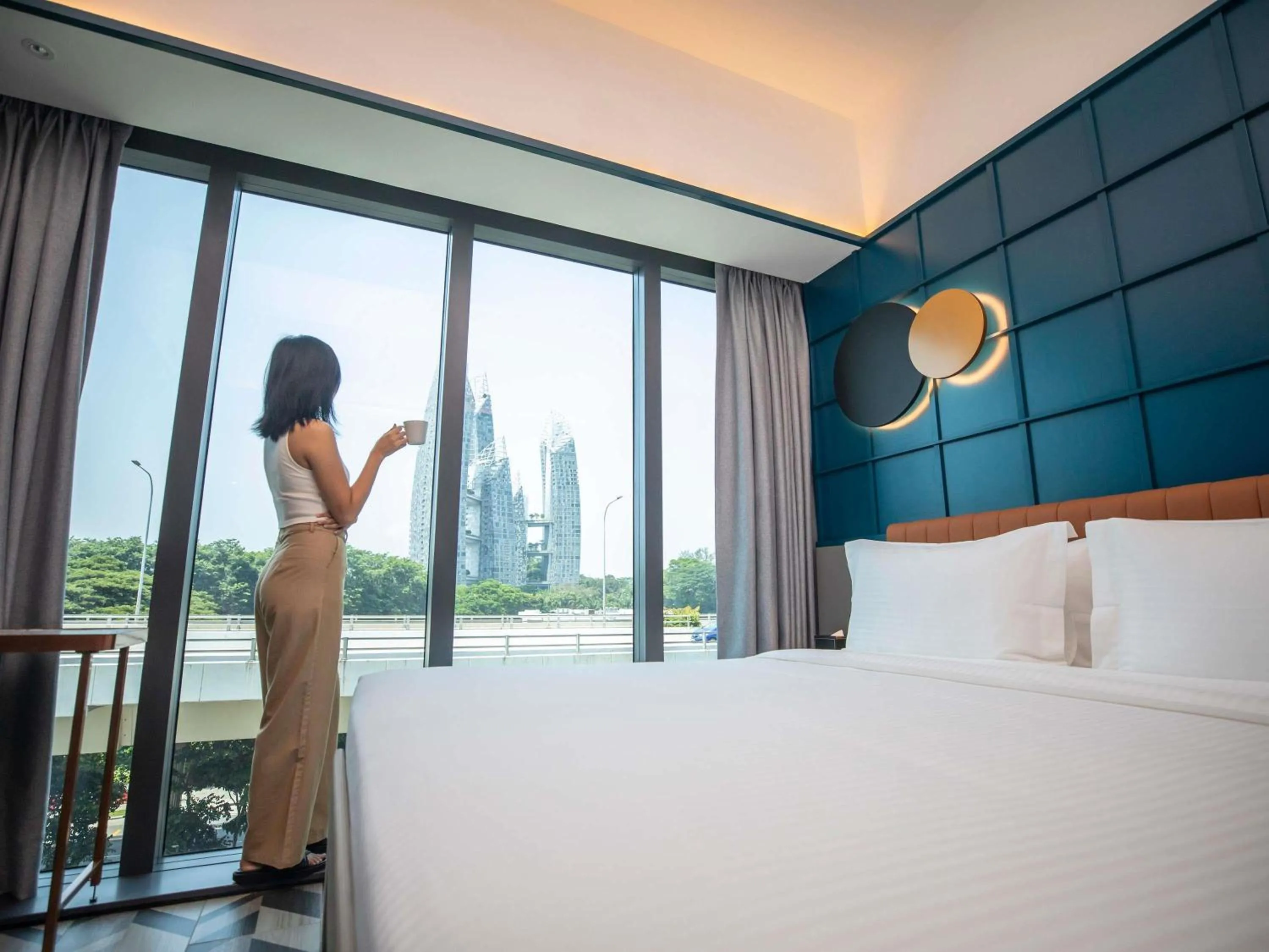 Bedroom, Bed in Hotel Faber Park Singapore - Handwritten Collection