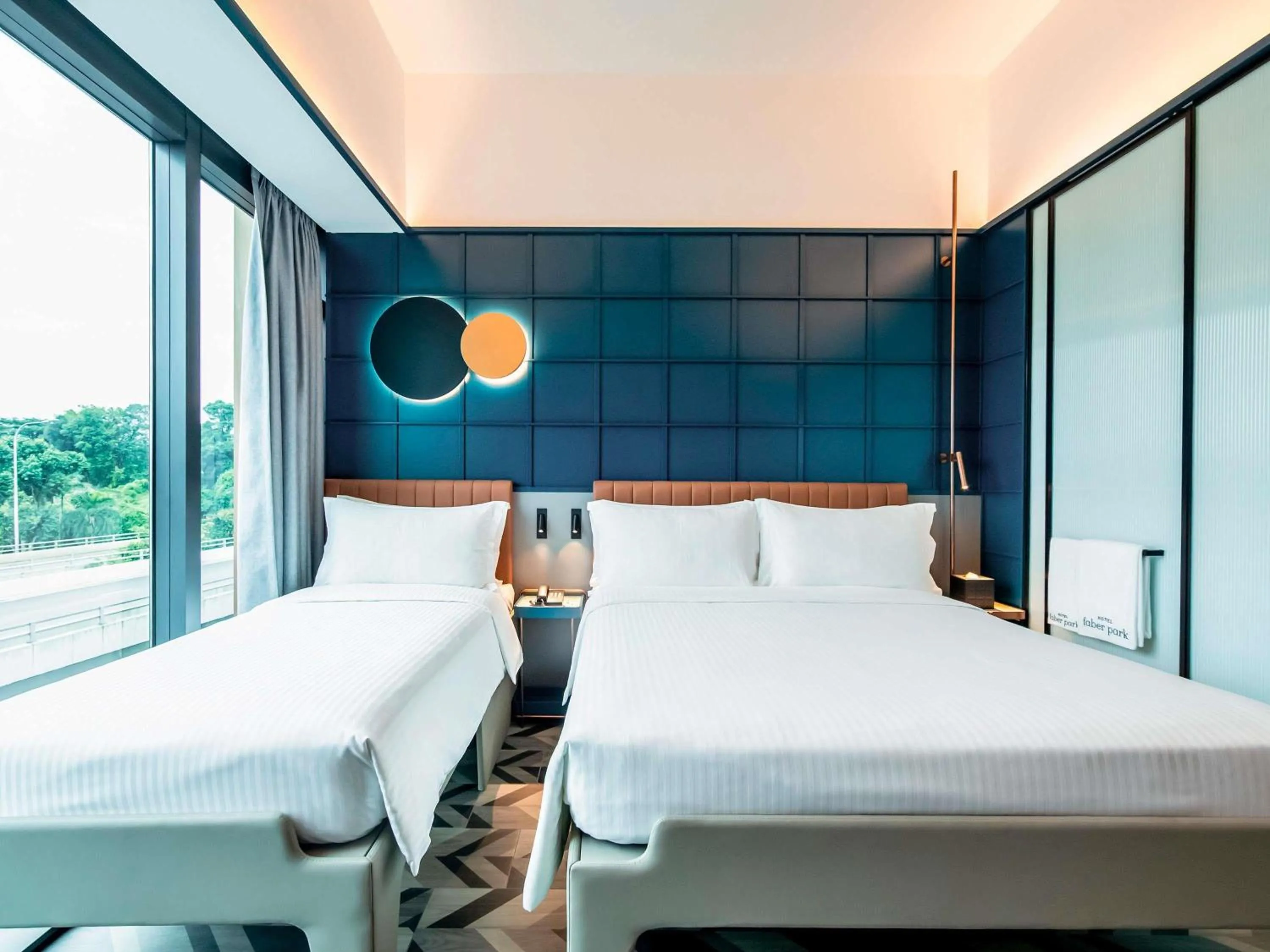 Bedroom, Bed in Hotel Faber Park Singapore - Handwritten Collection