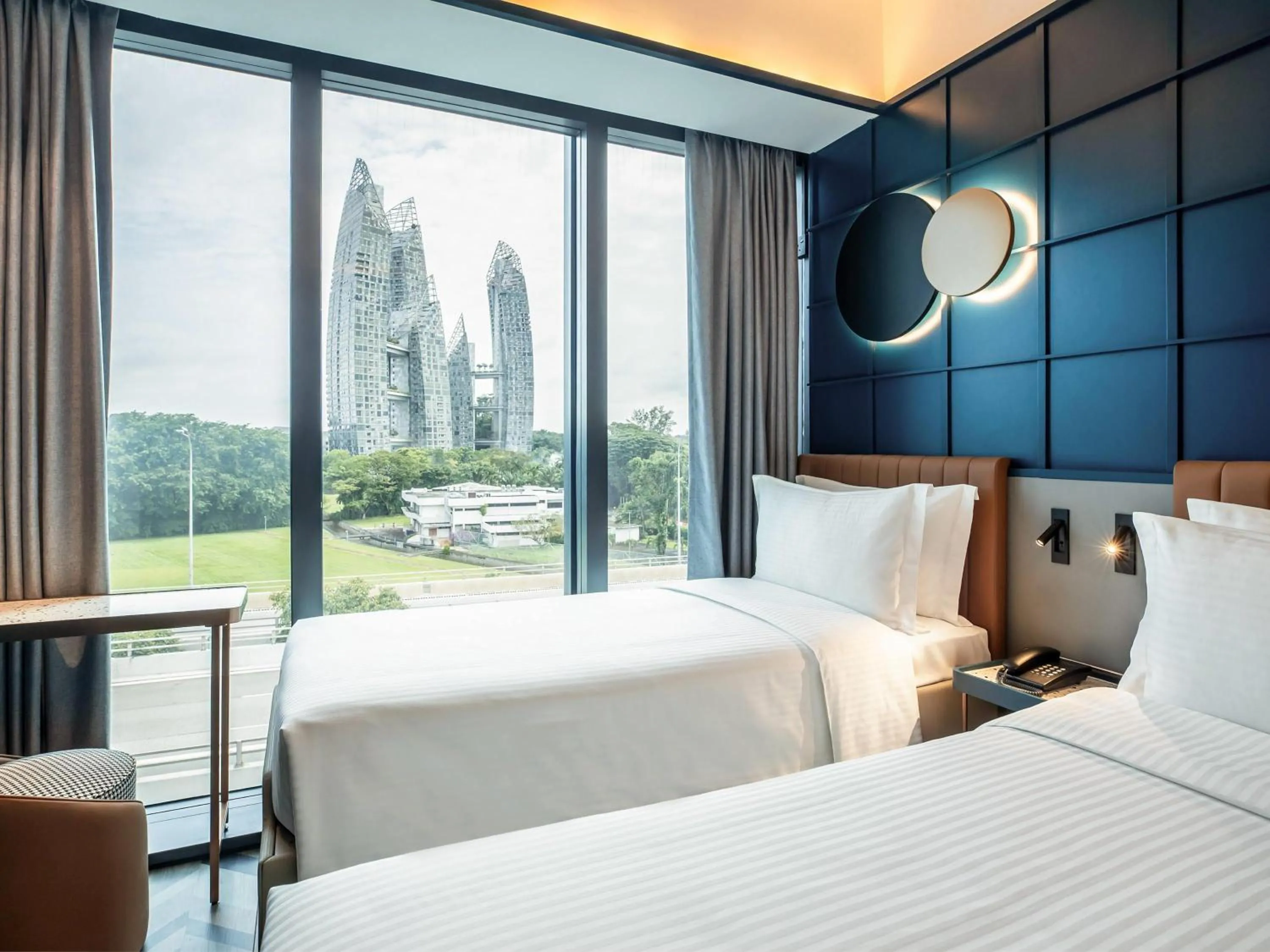 Bedroom, Bed in Hotel Faber Park Singapore - Handwritten Collection