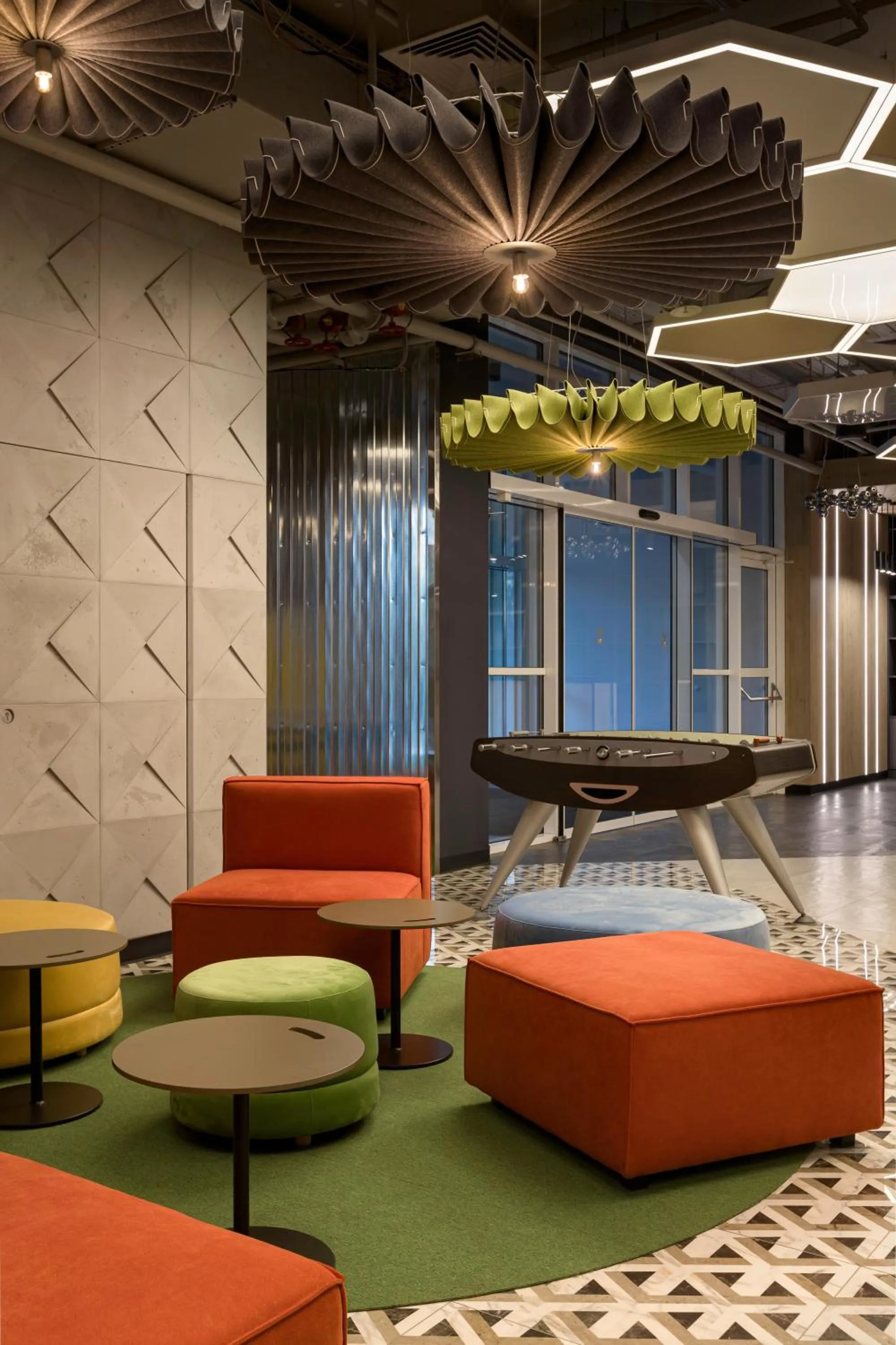 Seating area in ibis Kyiv Beresteiska