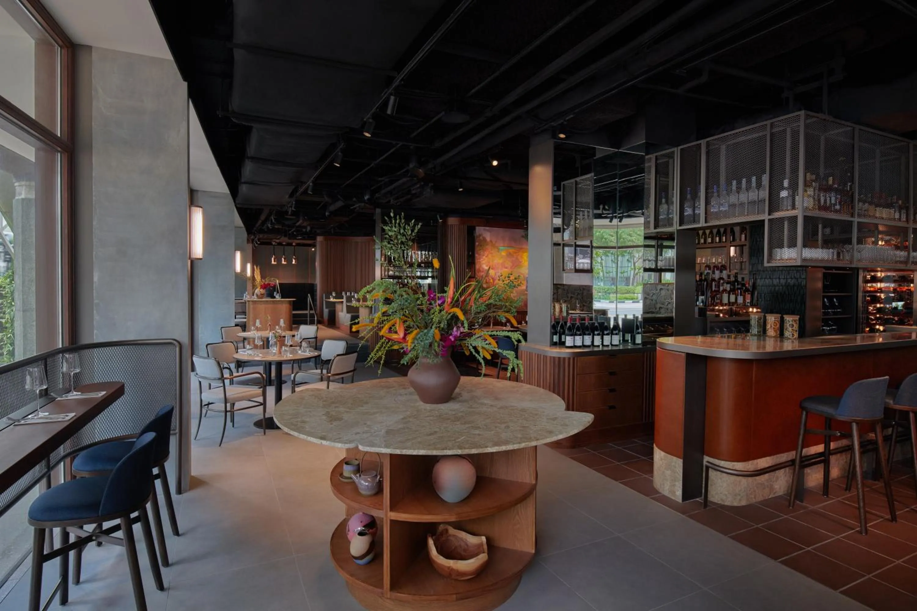 Restaurant/places to eat in 21 Carpenter, Singapore, a Member of Design Hotels