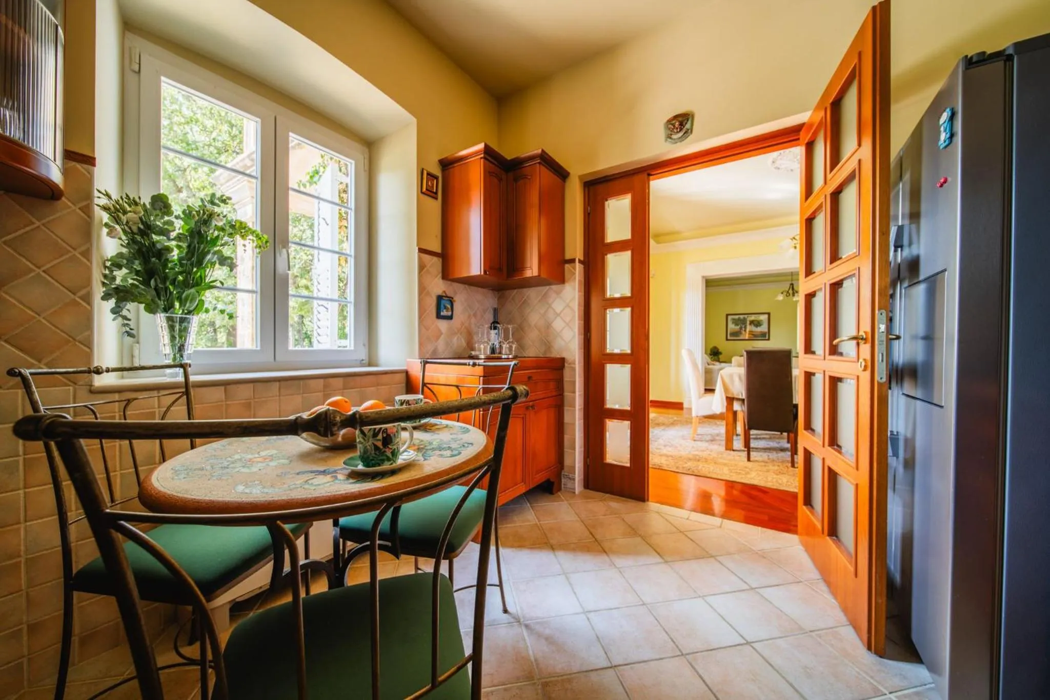 kitchen in Garden Oasis Pool Villa