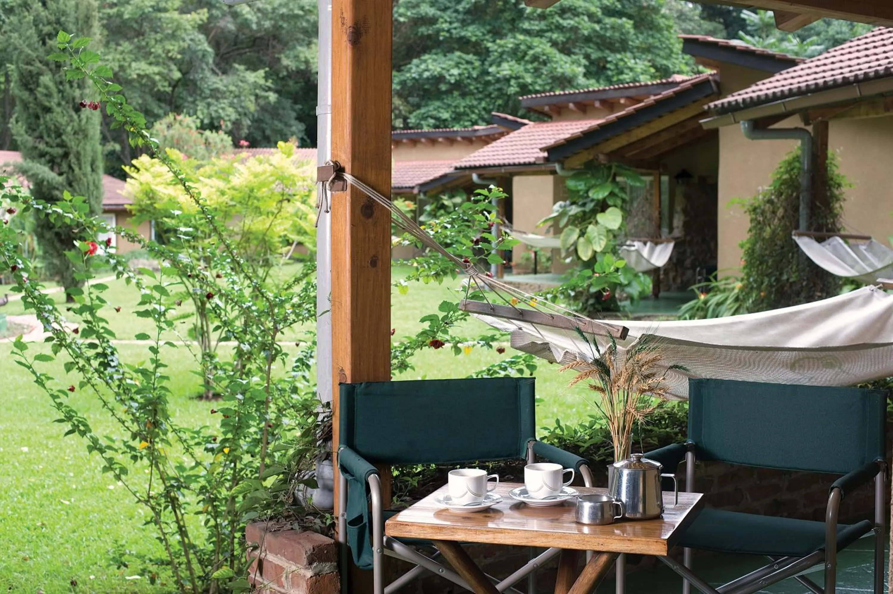 Garden view in Dik Dik Hotel