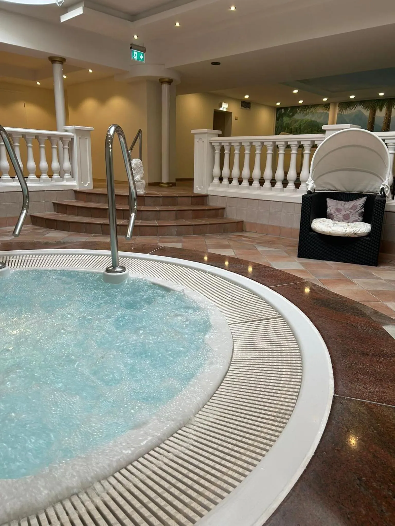 Hot Tub in Golf- und Wellnesshotel Amtsheide