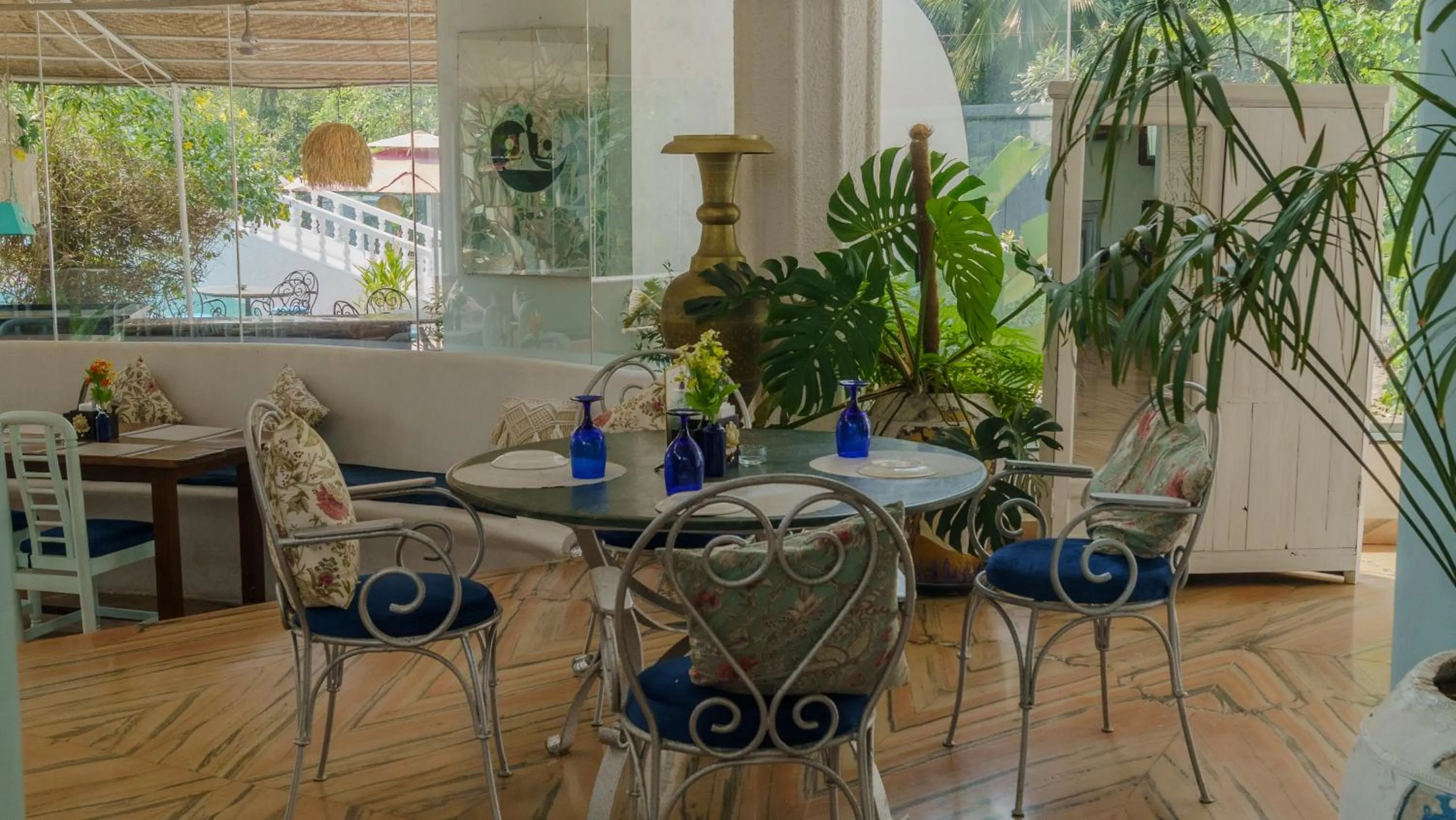 Patio in Sashas Holiday Village