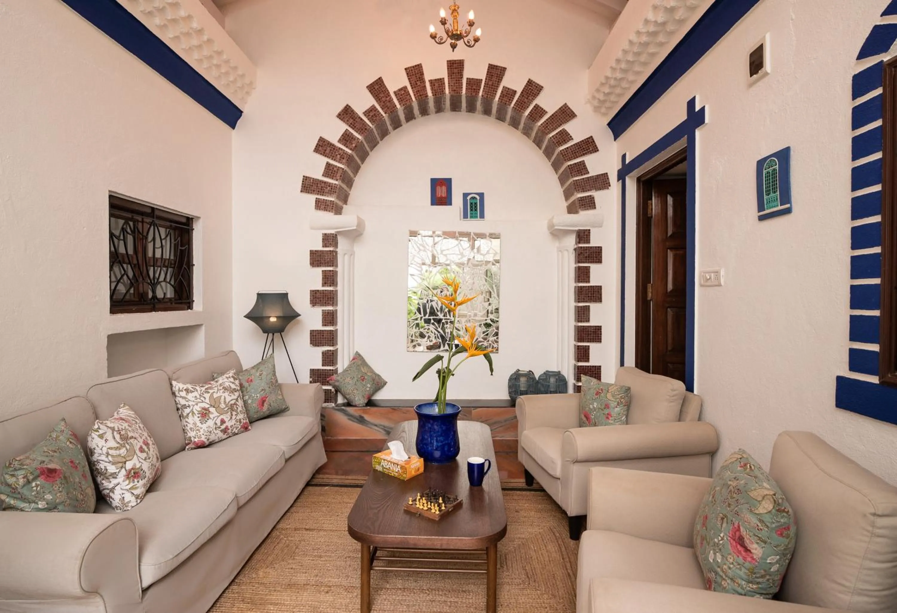 Living room in Sashas Holiday Village