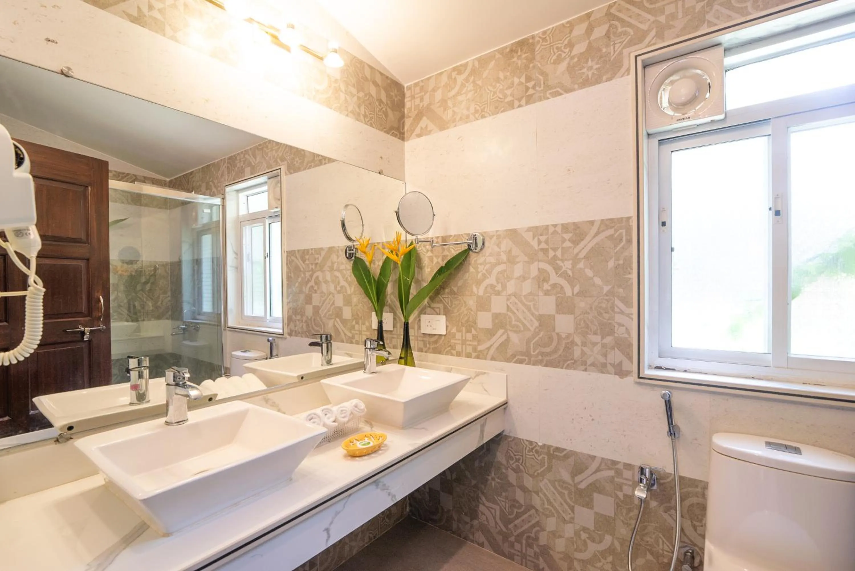 Shower in Sashas Holiday Village