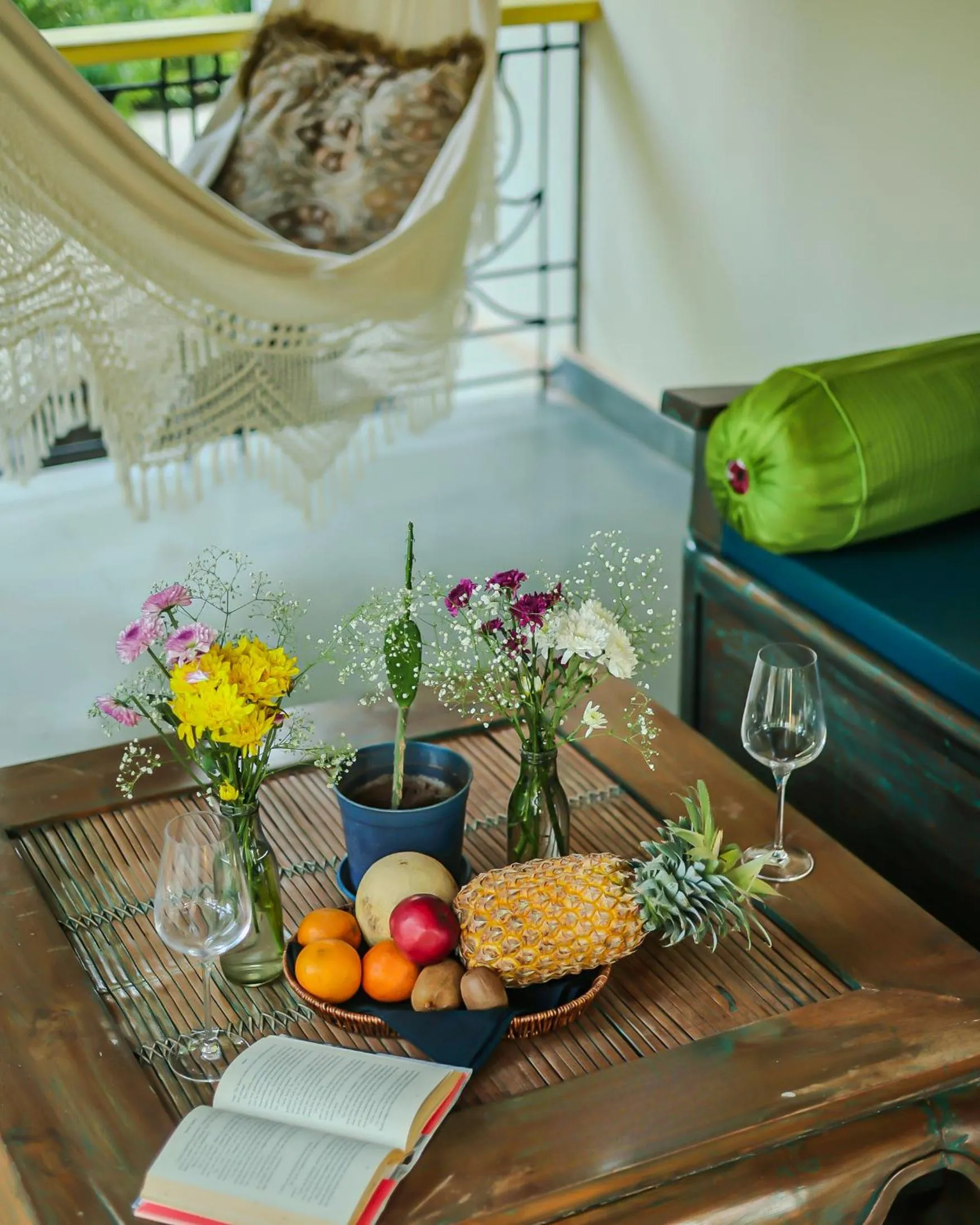 Living room in Sashas Holiday Village