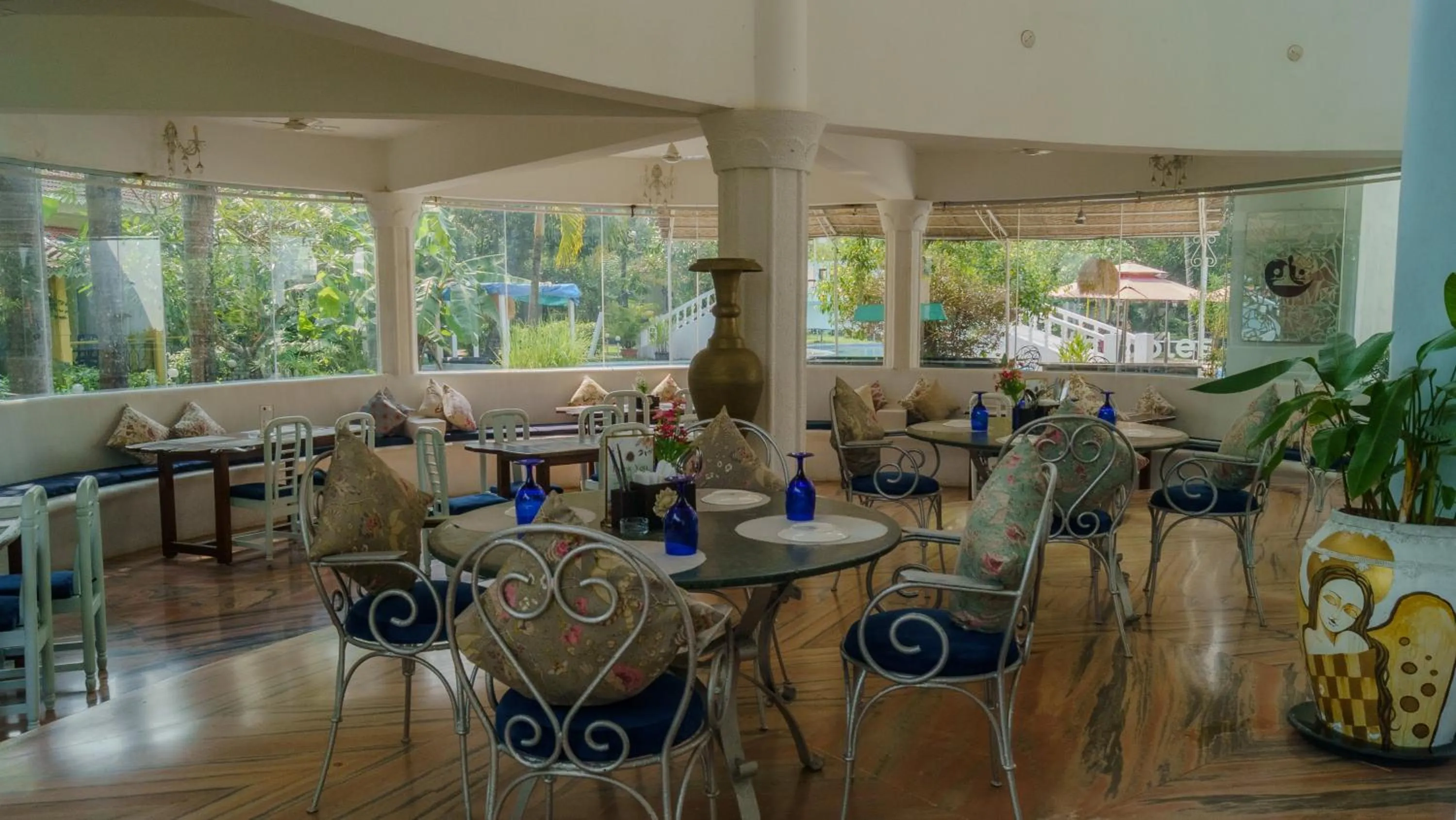 Patio in Sashas Holiday Village