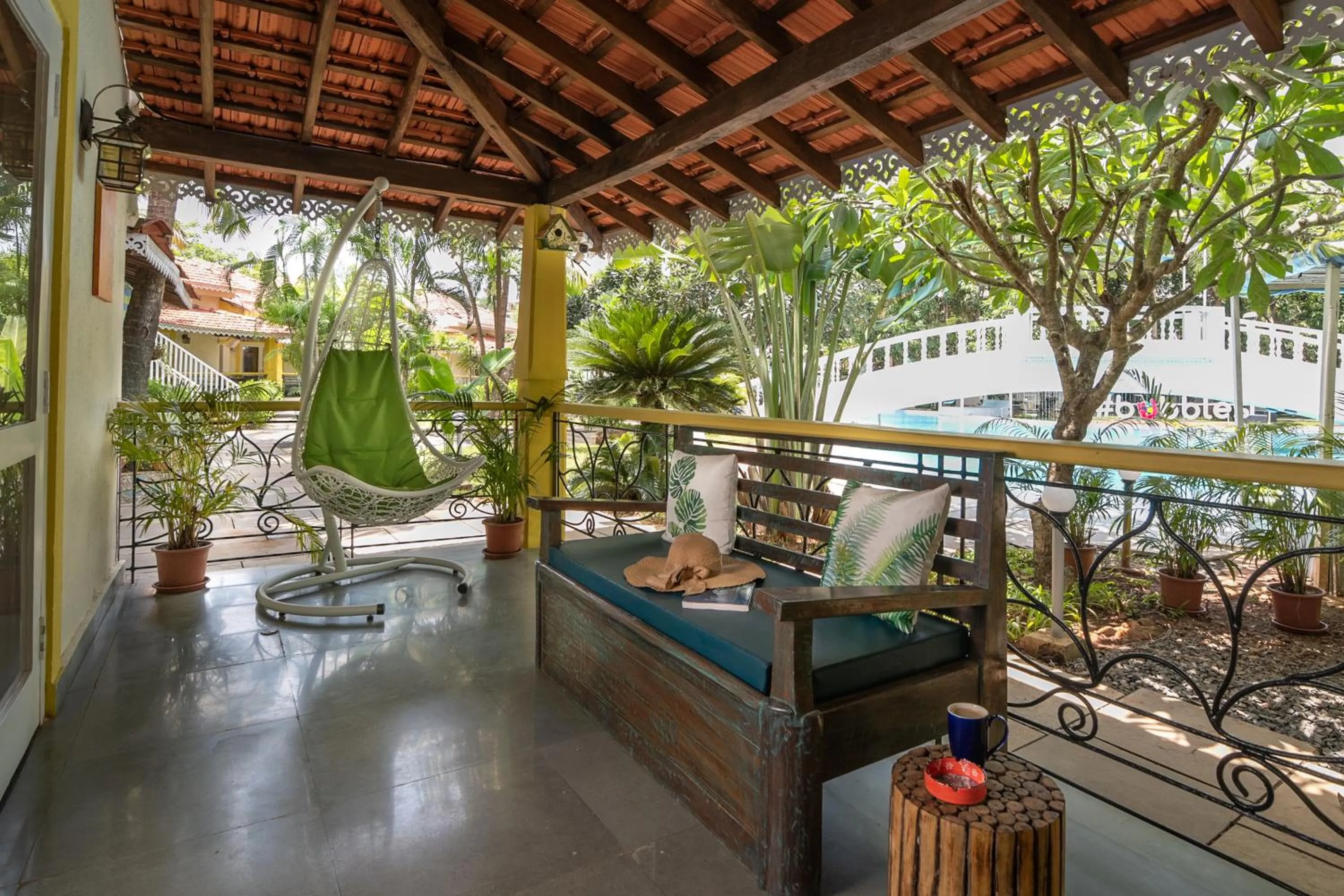 Patio in Sashas Holiday Village