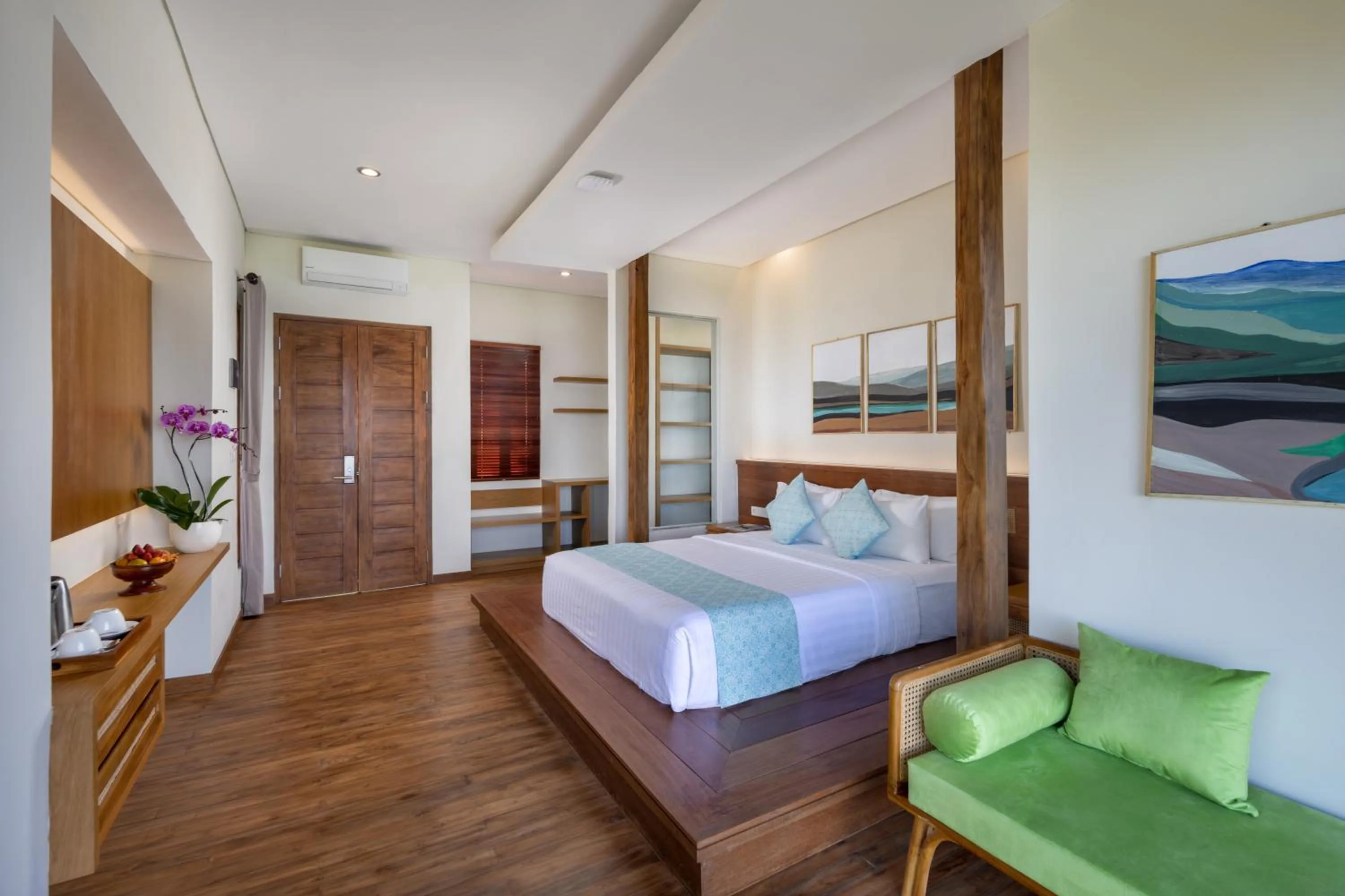 Bed in Munduk Tentrem Resort