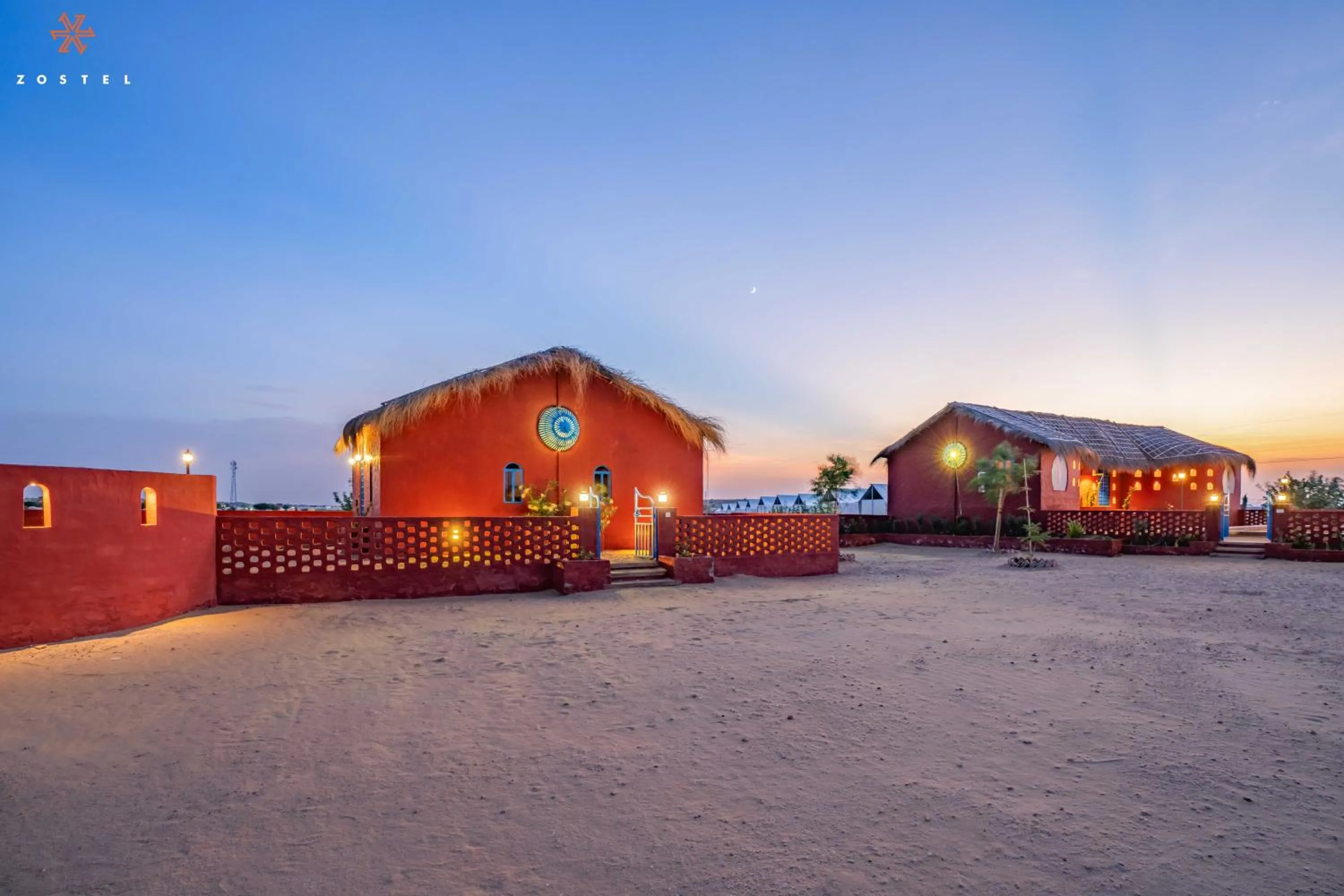 Property building in Zostel Sam Desert (Jaisalmer)