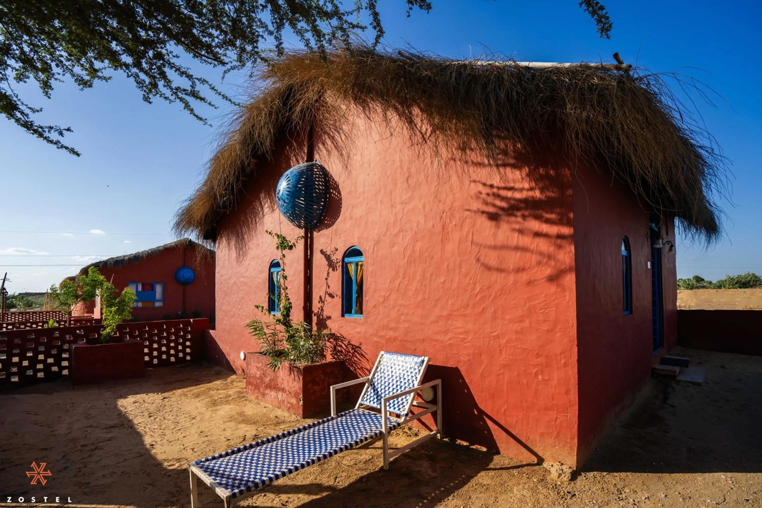Property building in Zostel Sam Desert (Jaisalmer)