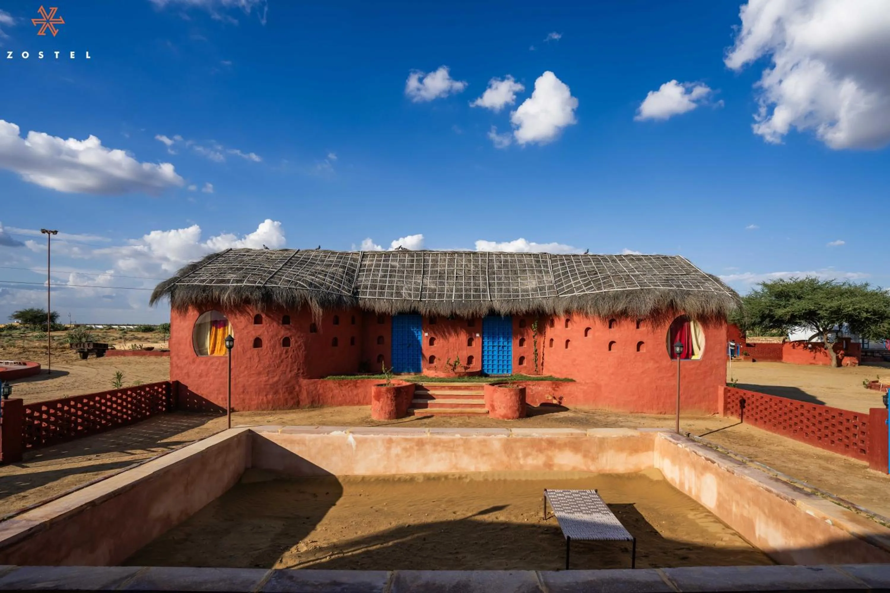 Property building in Zostel Sam Desert (Jaisalmer)