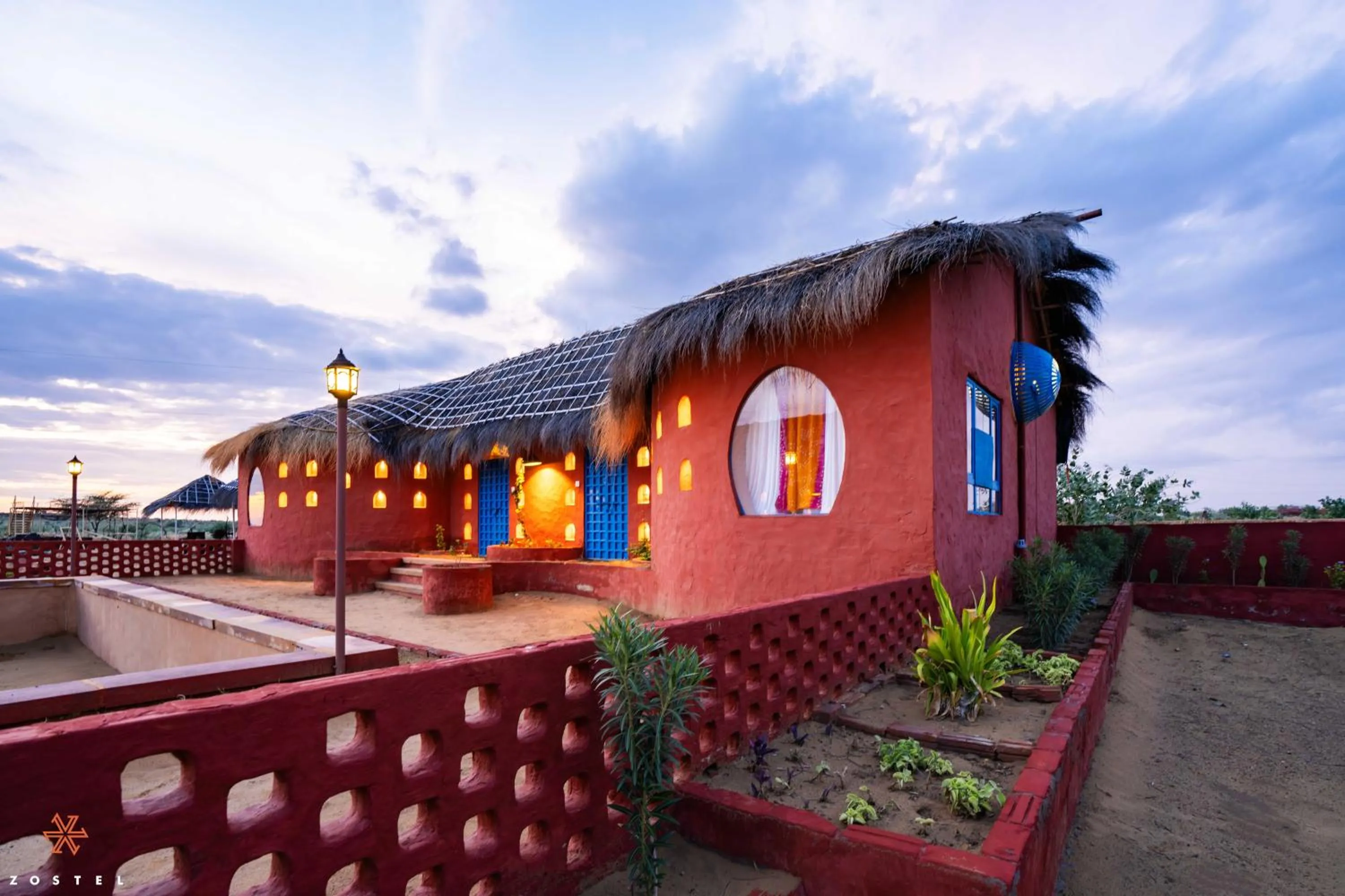 Property building in Zostel Sam Desert (Jaisalmer)
