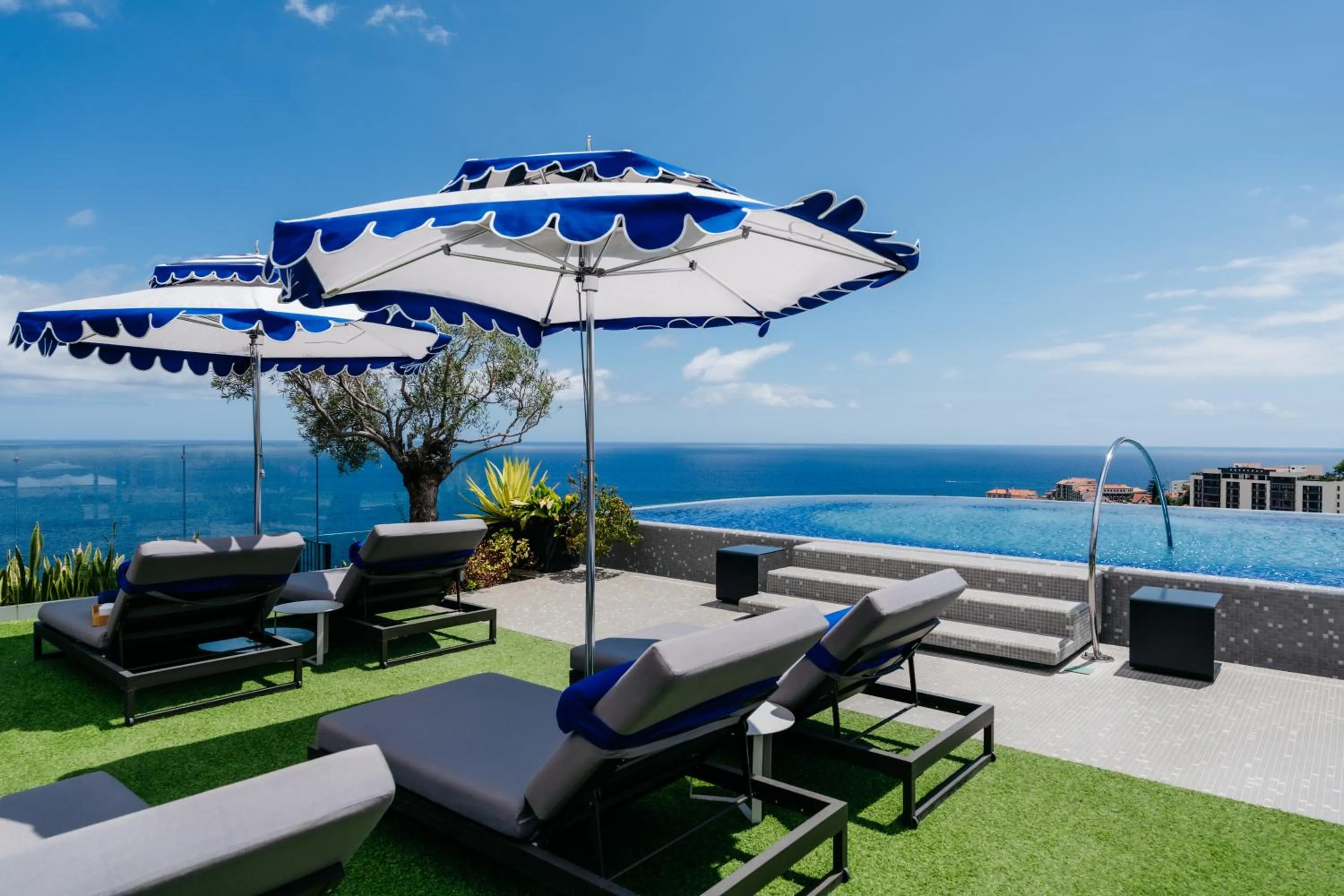 Pool view in The Reserve - within Savoy Palace - The Leading Hotels of the World