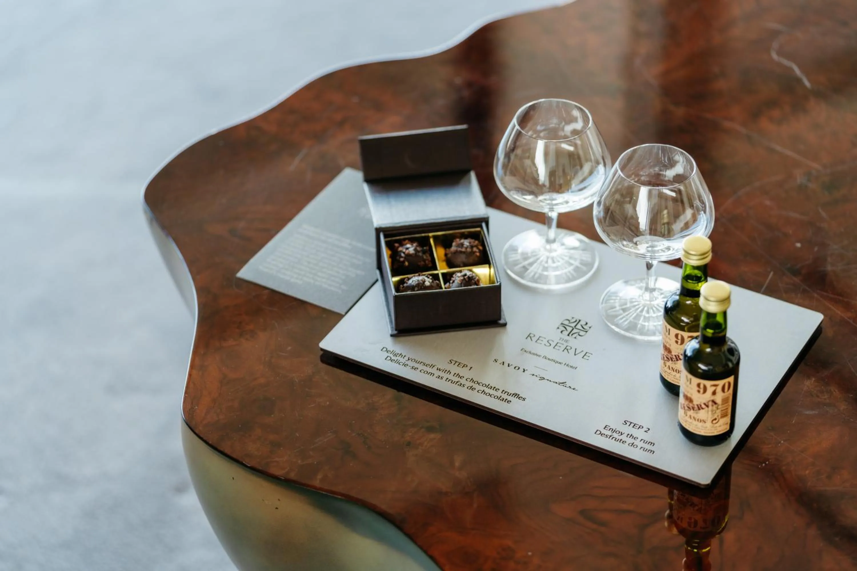 Drinks in The Reserve - within Savoy Palace - The Leading Hotels of the World