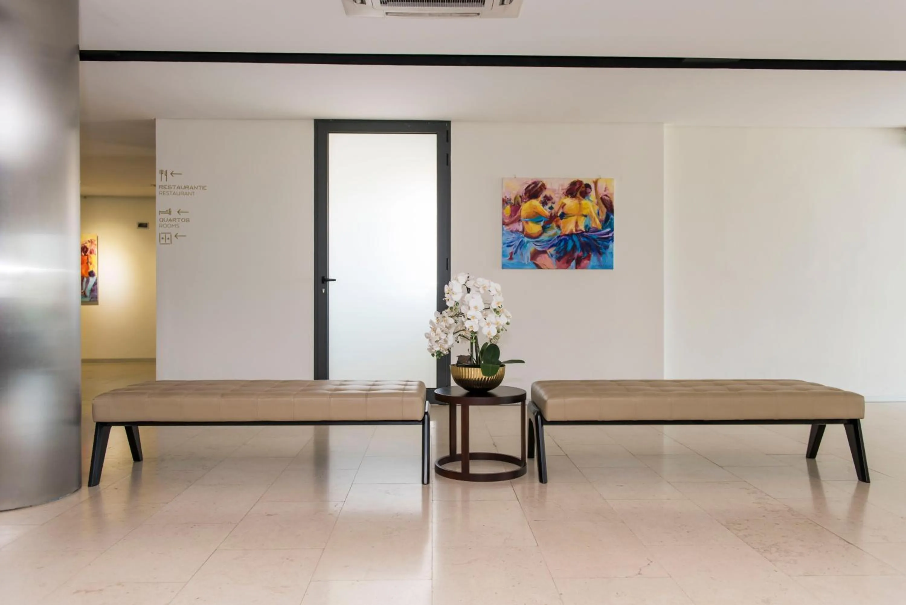 Lobby or reception in Hotel Pérola