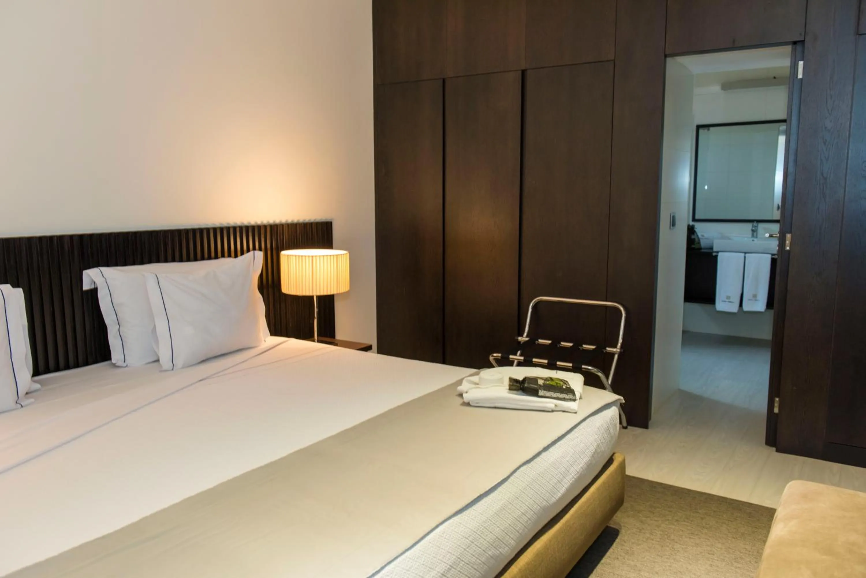 Bed in Hotel Pérola